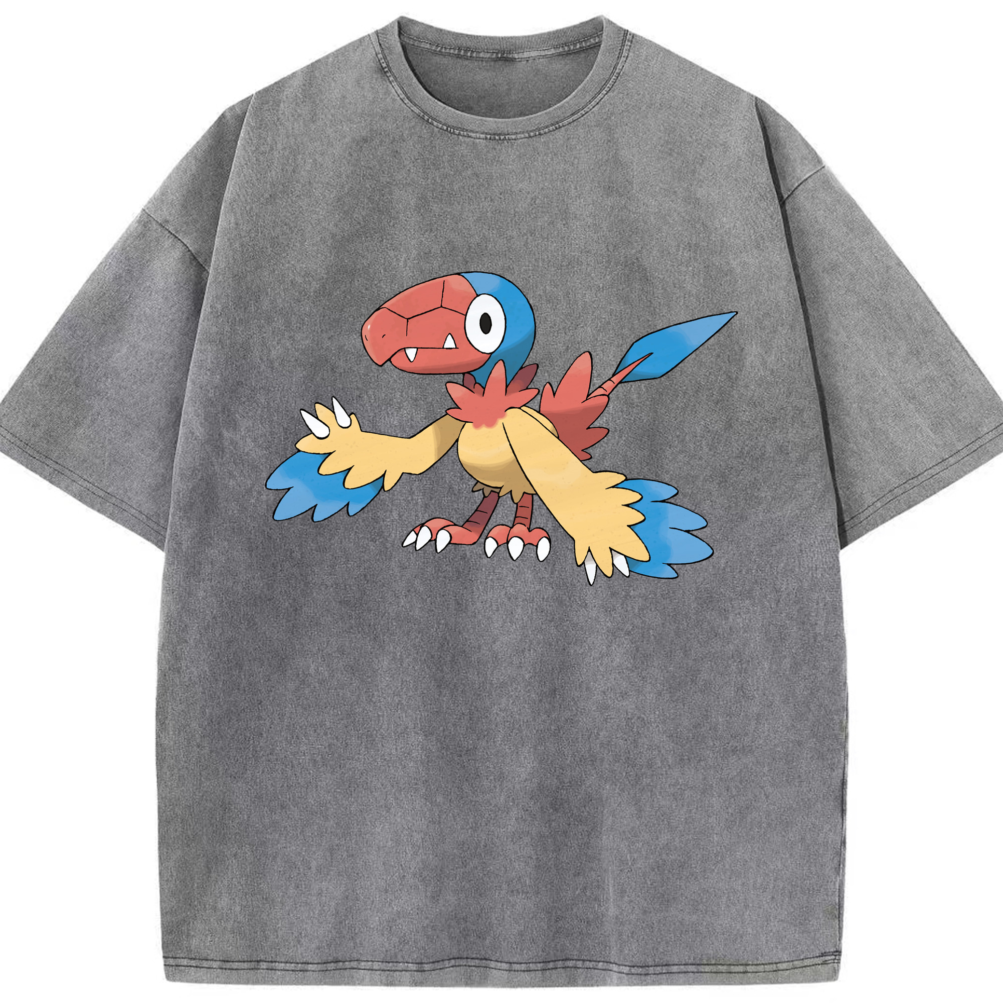 （画像用） ポケットモンスター Pokémon 綿100% ヴィンテージ風 半袖Tシャツ（フロントプリント）