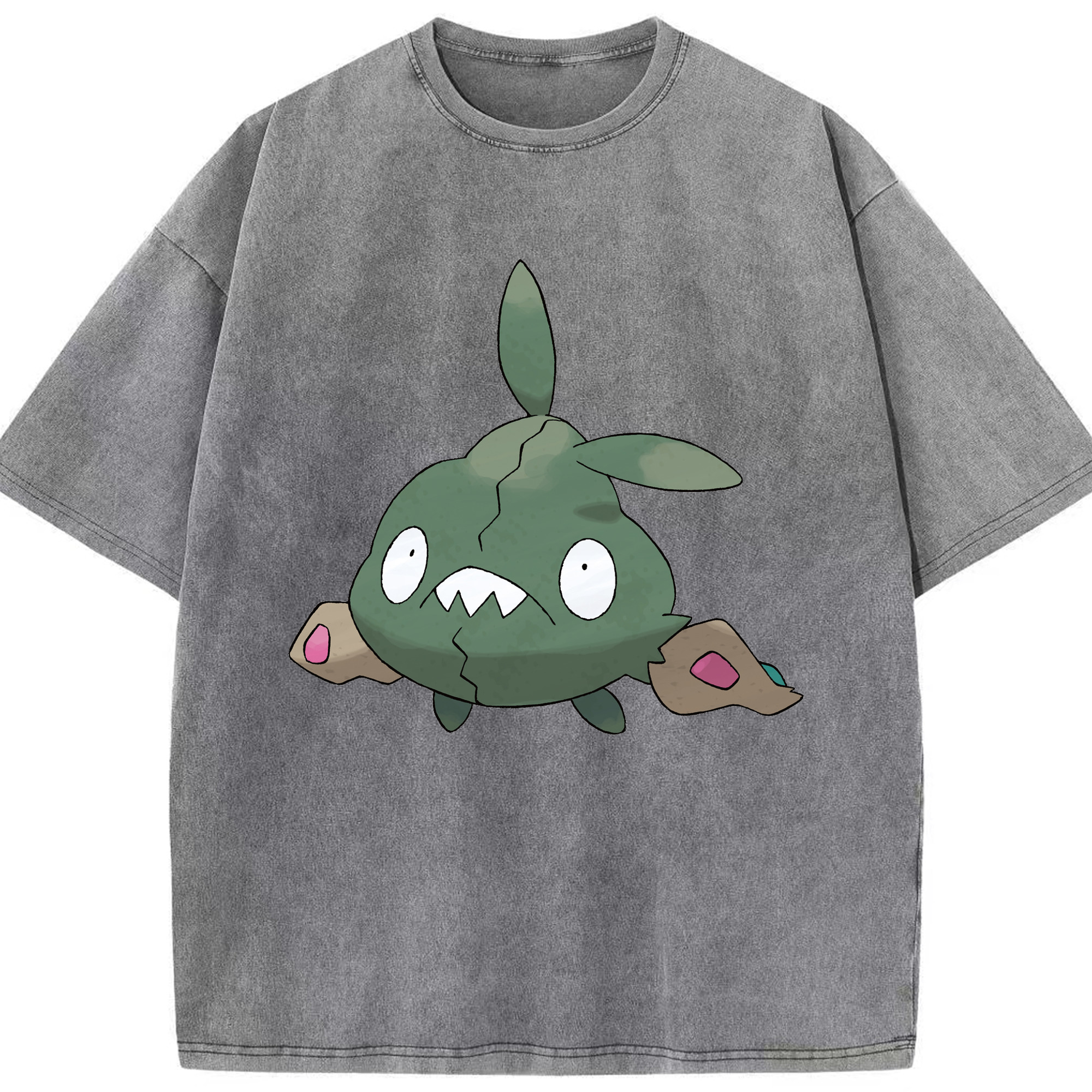 （画像用） ポケットモンスター Pokémon 綿100% ヴィンテージ風 半袖Tシャツ（フロントプリント）