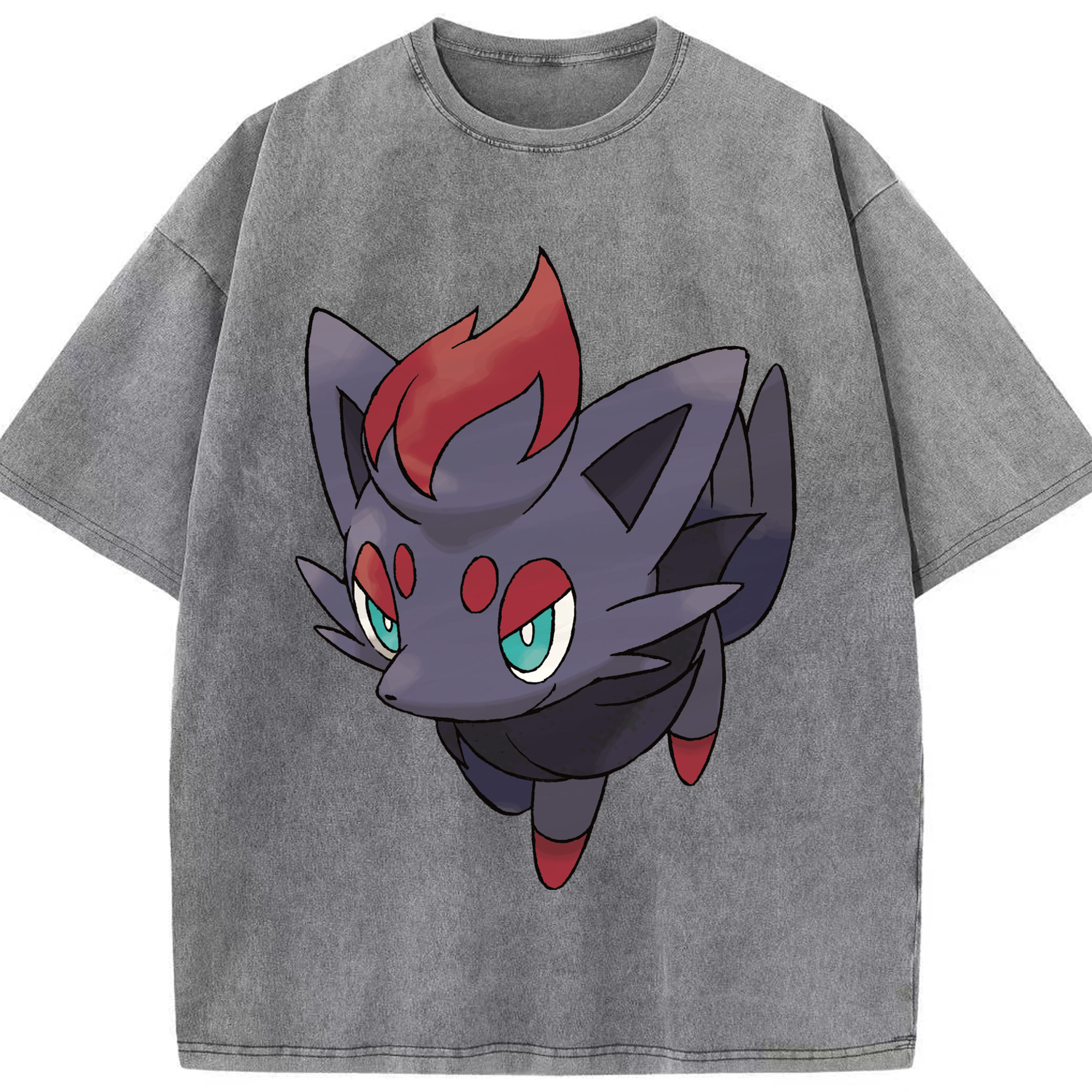 （画像用） ポケットモンスター Pokémon 綿100% ヴィンテージ風 半袖Tシャツ（フロントプリント）
