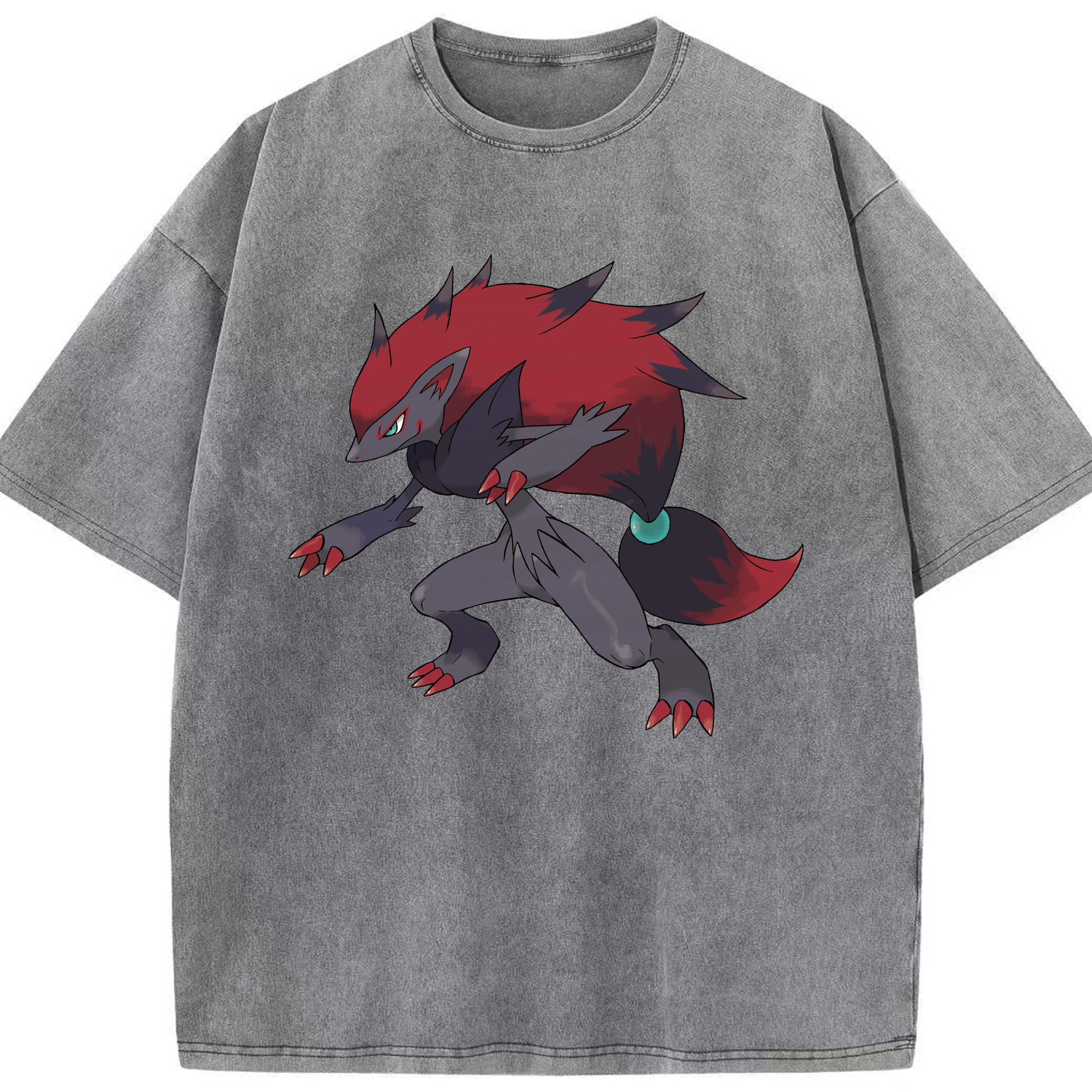 （画像用） ポケットモンスター Pokémon 綿100% ヴィンテージ風 半袖Tシャツ（フロントプリント）