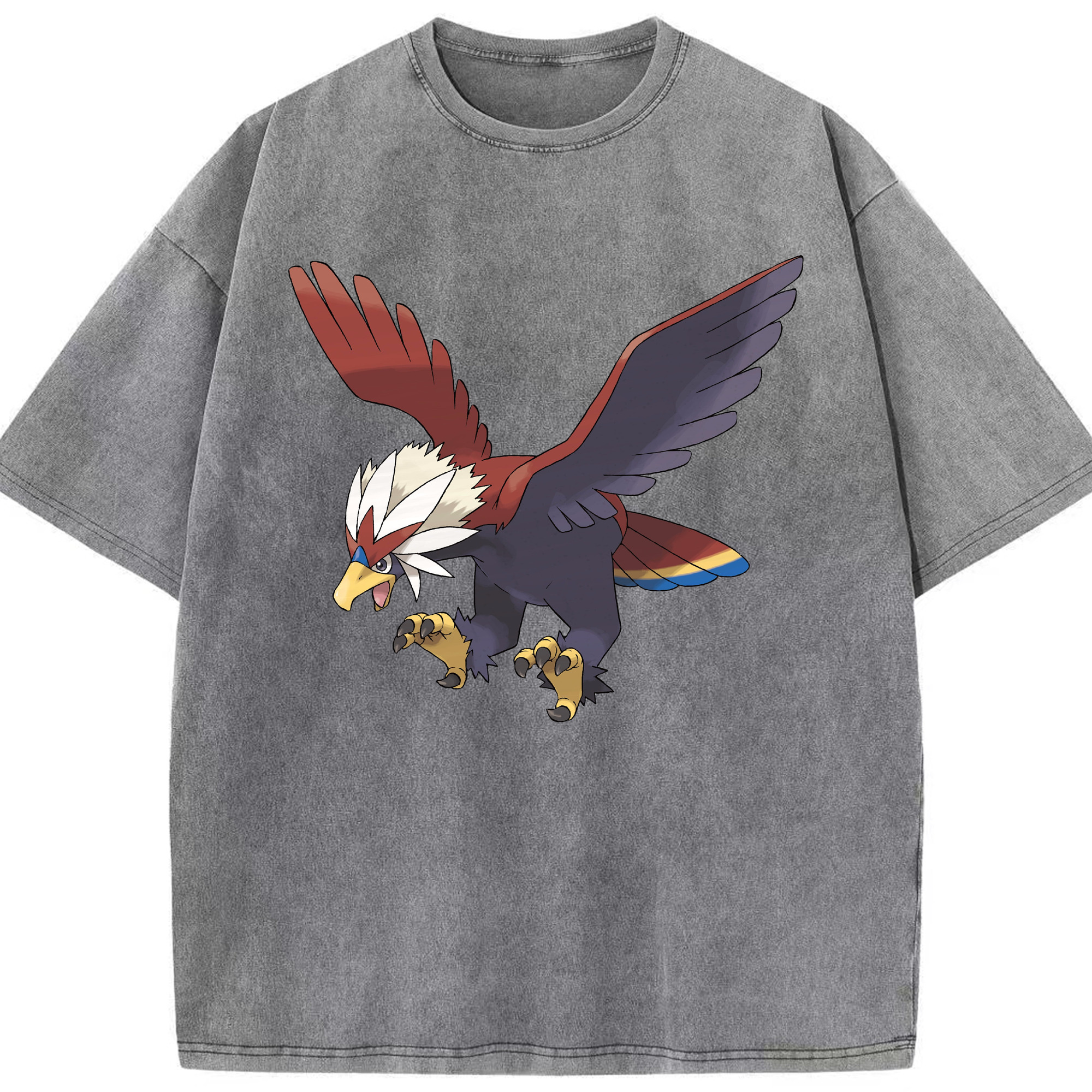 （画像用） ポケットモンスター Pokémon 綿100% ヴィンテージ風 半袖Tシャツ（フロントプリント）