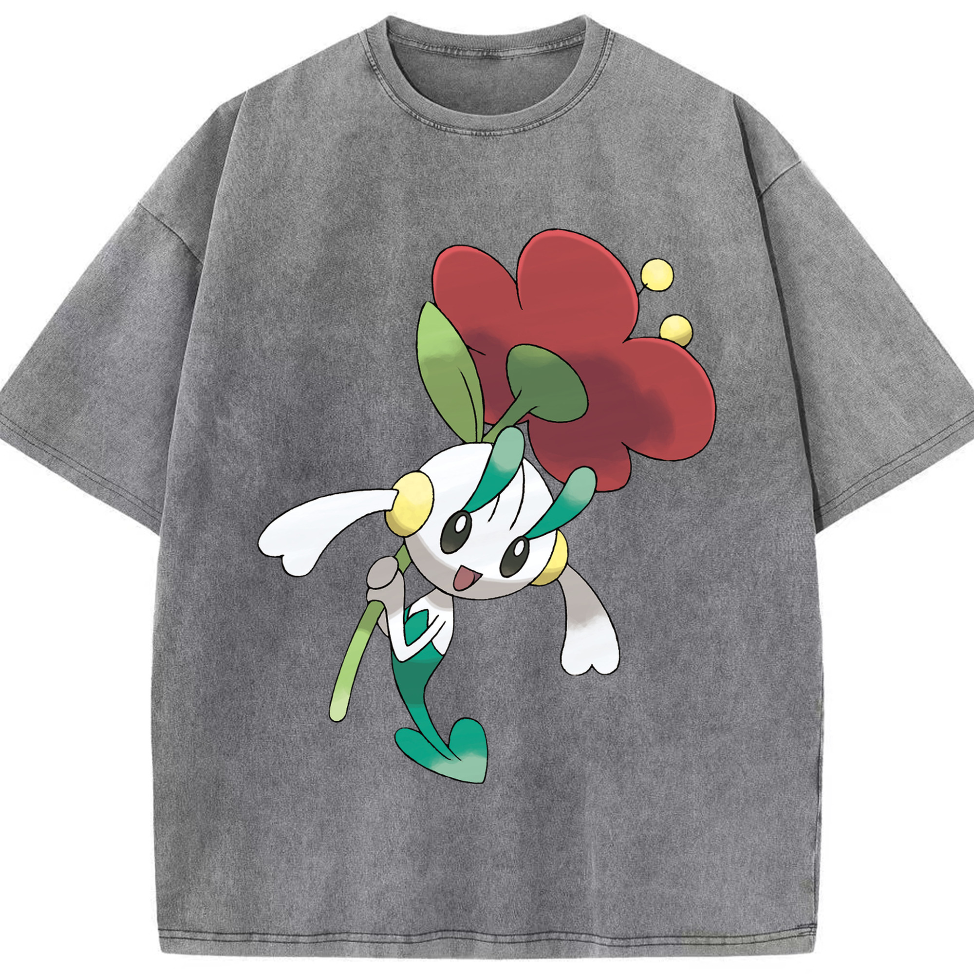 （画像用） ポケットモンスター Pokémon 綿100% ヴィンテージ風 半袖Tシャツ（フロントプリント）