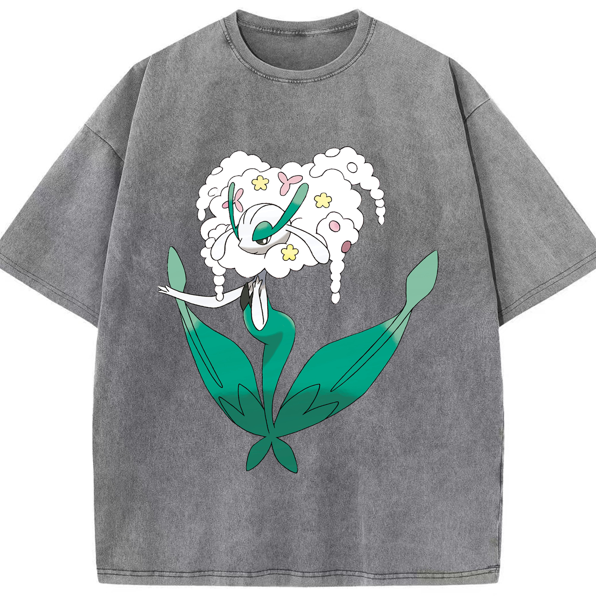 （画像用） ポケットモンスター Pokémon 綿100% ヴィンテージ風 半袖Tシャツ（フロントプリント）