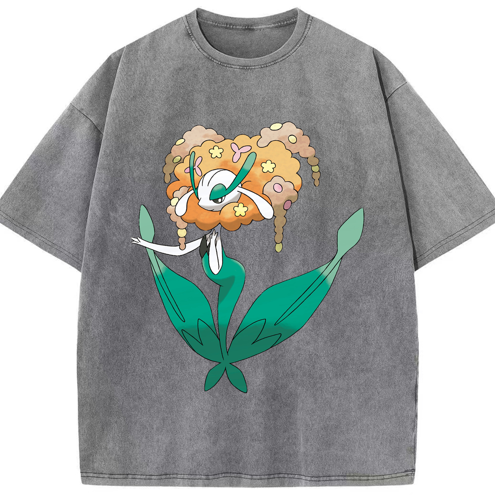 （画像用） ポケットモンスター Pokémon 綿100% ヴィンテージ風 半袖Tシャツ（フロントプリント）