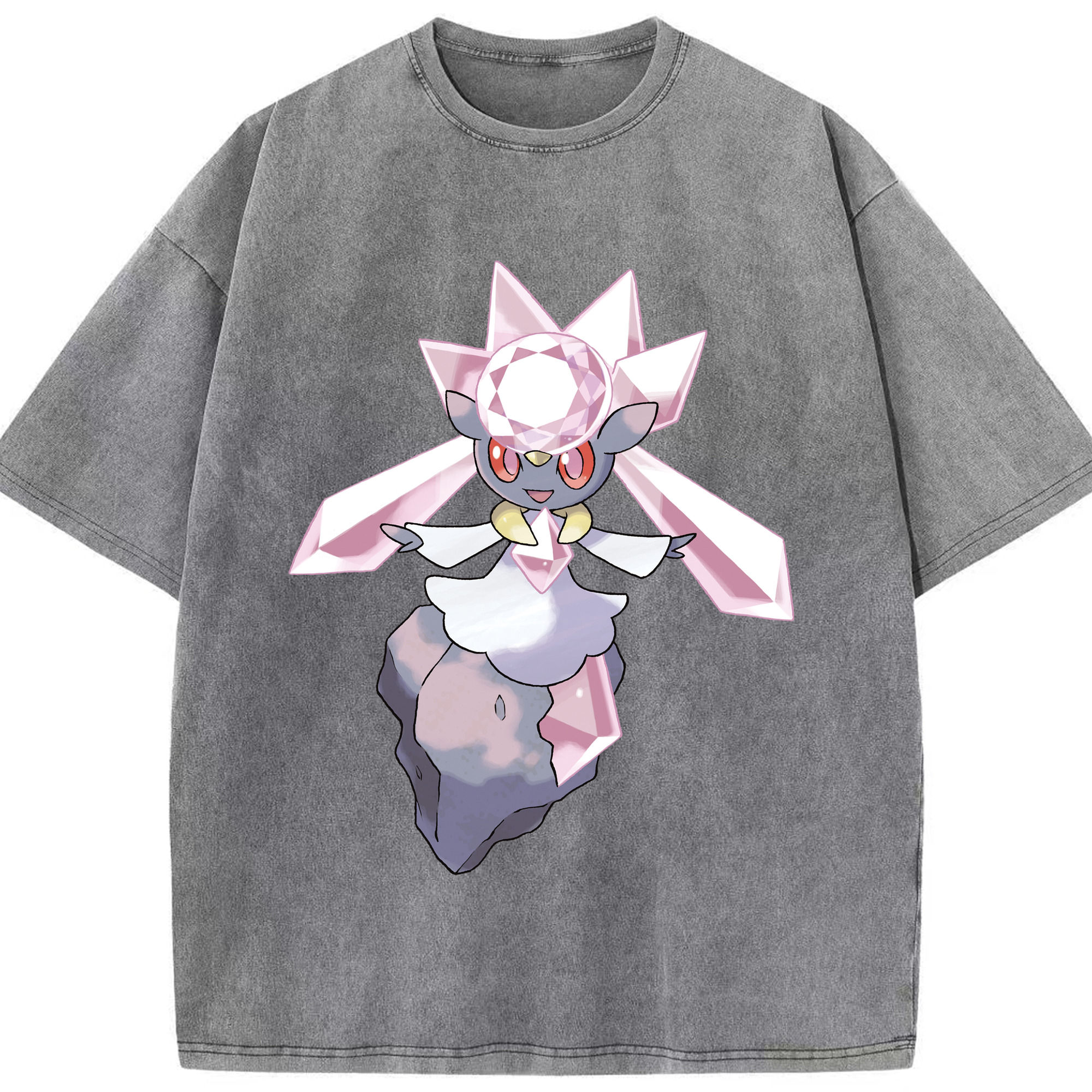 （画像用） ポケットモンスター Pokémon 綿100% ヴィンテージ風 半袖Tシャツ（フロントプリント）