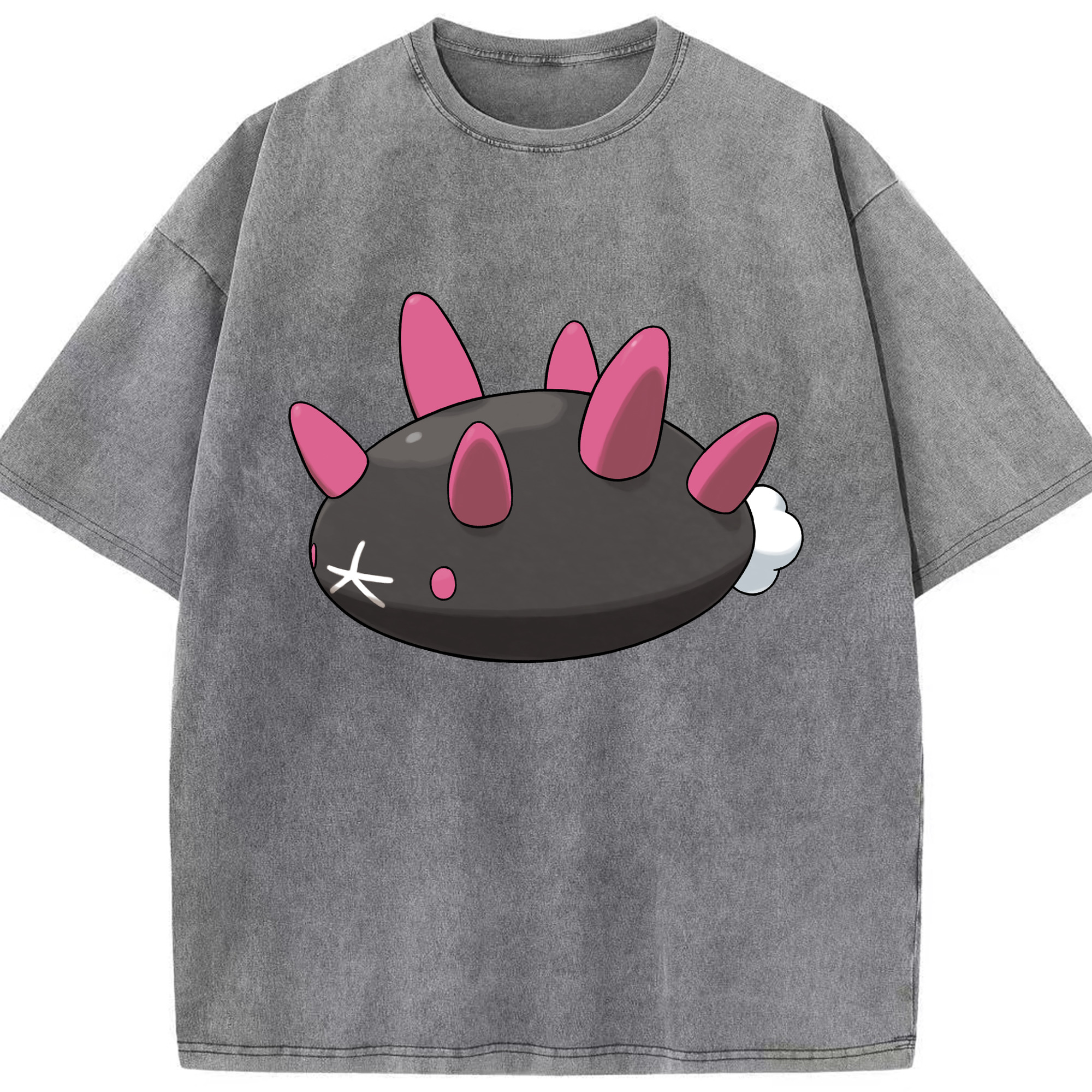 （画像用） ポケットモンスター Pokémon 綿100% ヴィンテージ風 半袖Tシャツ（フロントプリント）