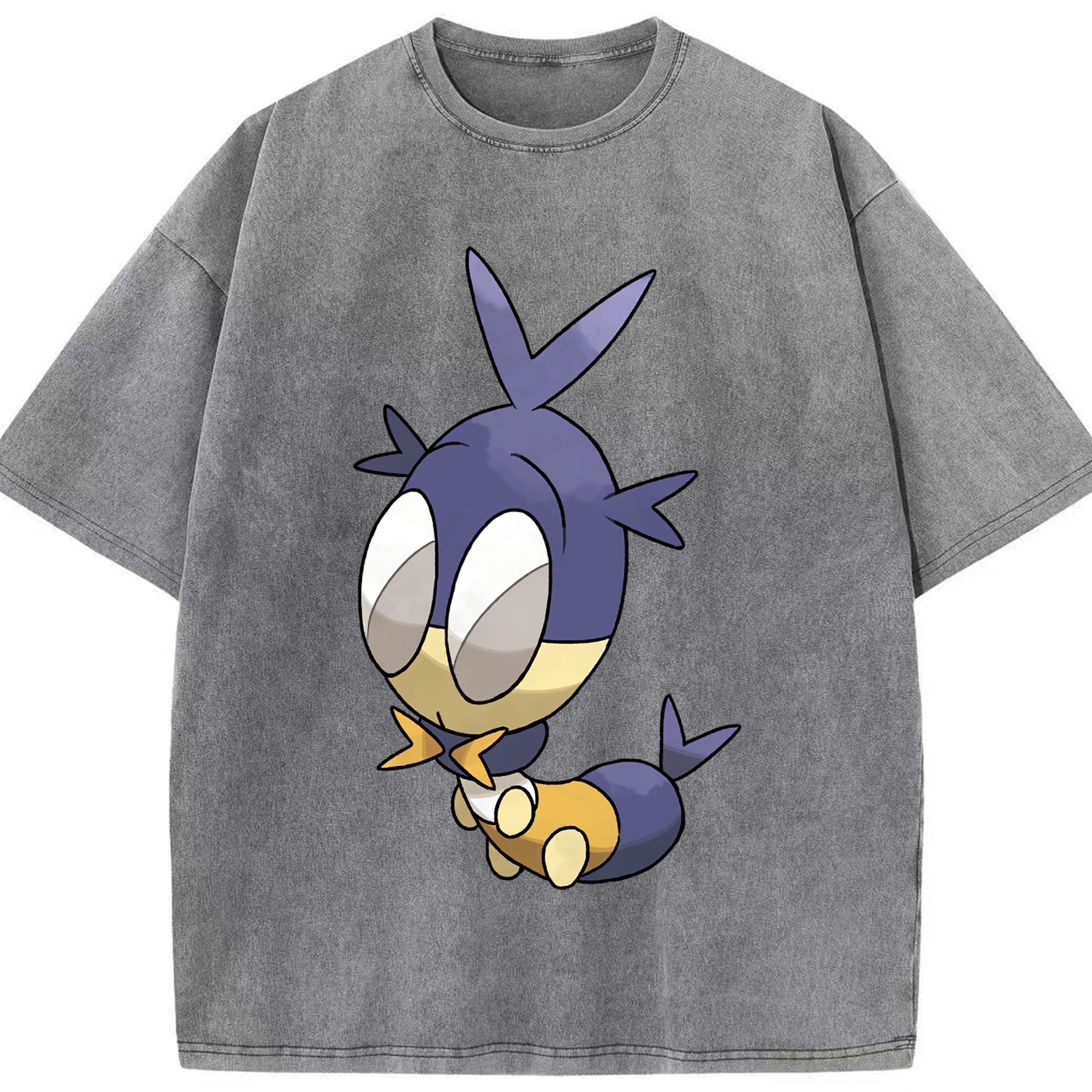（画像用） ポケットモンスター Pokémon 綿100% ヴィンテージ風 半袖Tシャツ（フロントプリント）