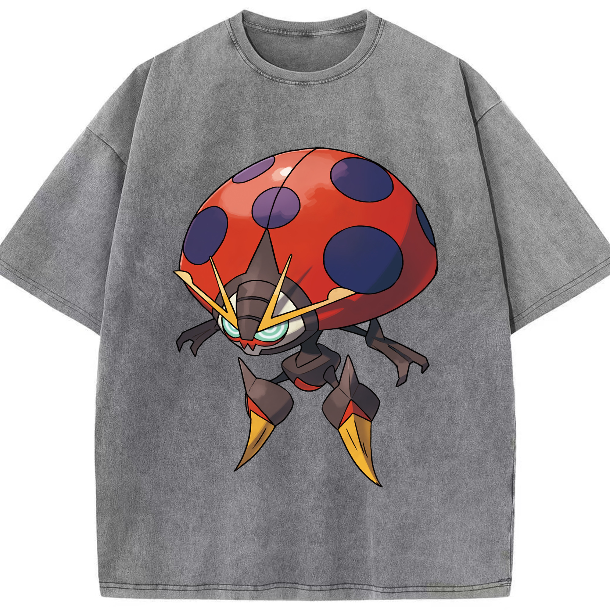 （画像用） ポケットモンスター Pokémon 綿100% ヴィンテージ風 半袖Tシャツ（フロントプリント）