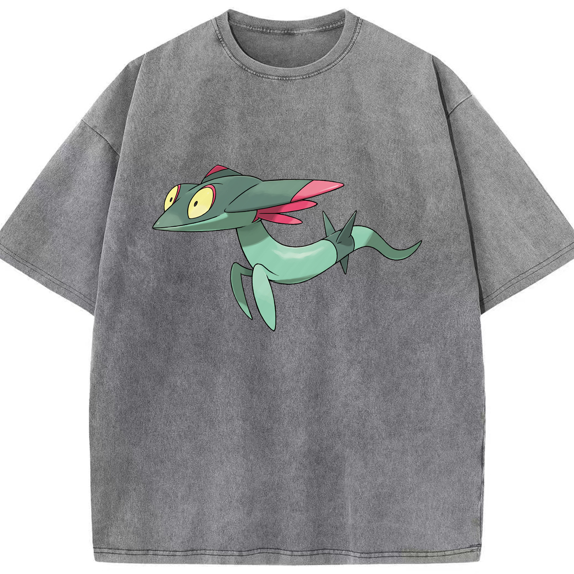 （画像用） ポケットモンスター Pokémon 綿100% ヴィンテージ風 半袖Tシャツ（フロントプリント）