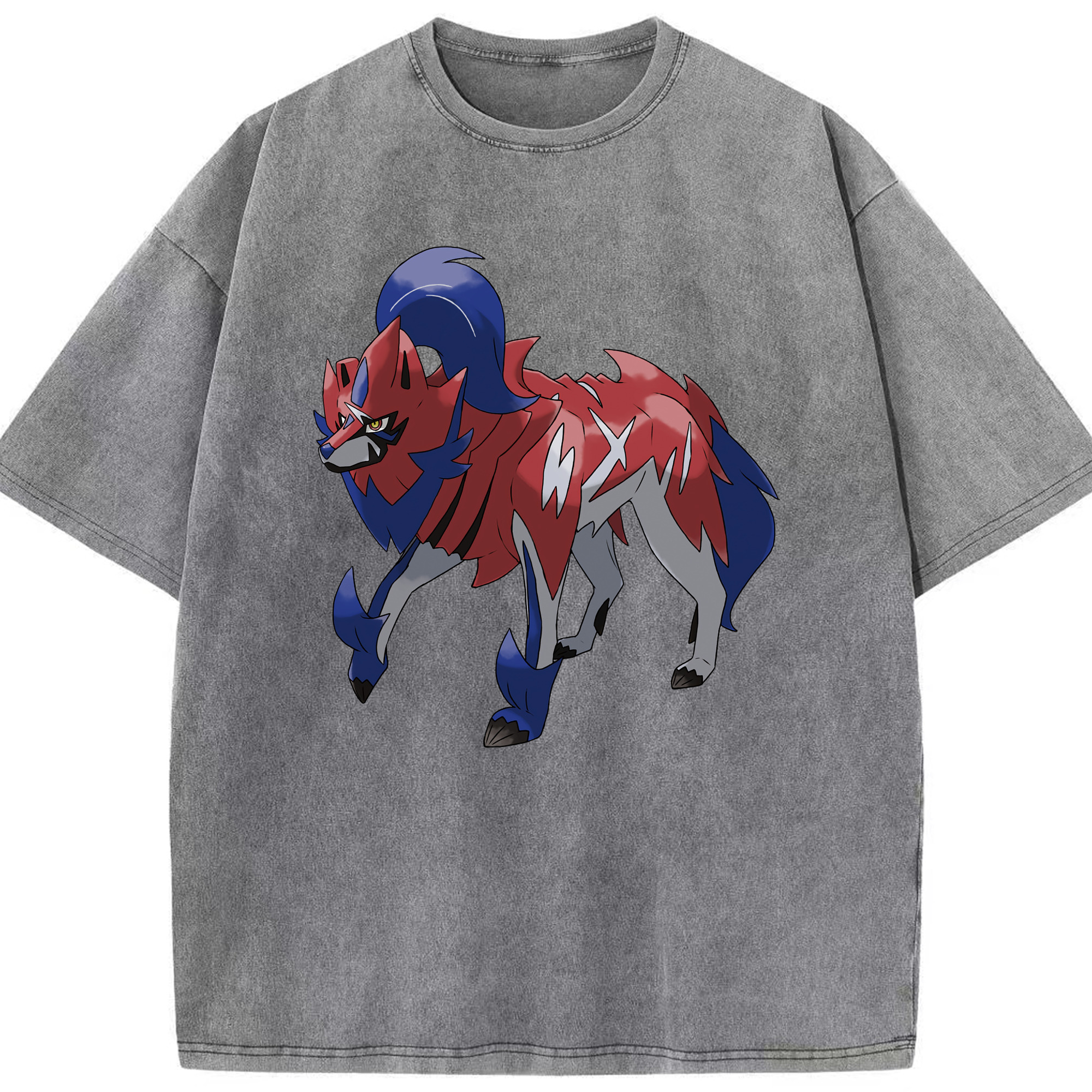 （画像用） ポケットモンスター Pokémon 綿100% ヴィンテージ風 半袖Tシャツ（フロントプリント）