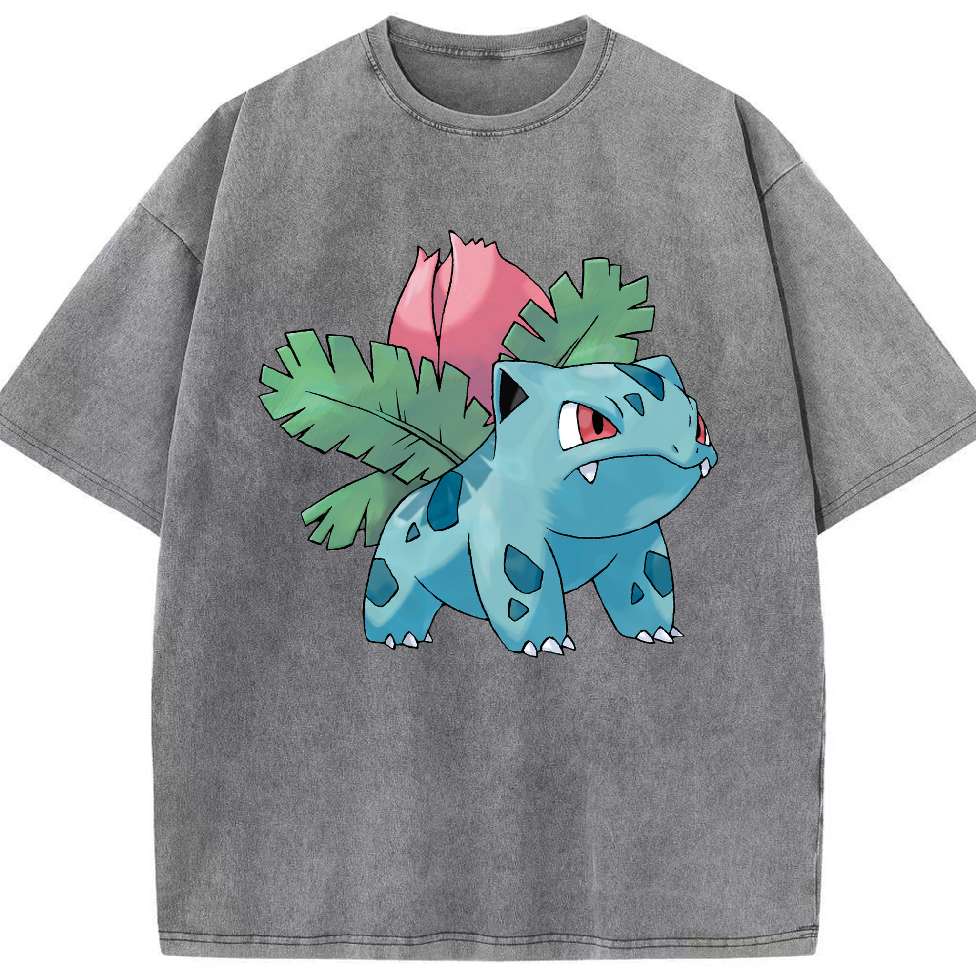 （画像用） ポケットモンスター Pokémon 綿100% ヴィンテージ風 半袖Tシャツ（フロントプリント）