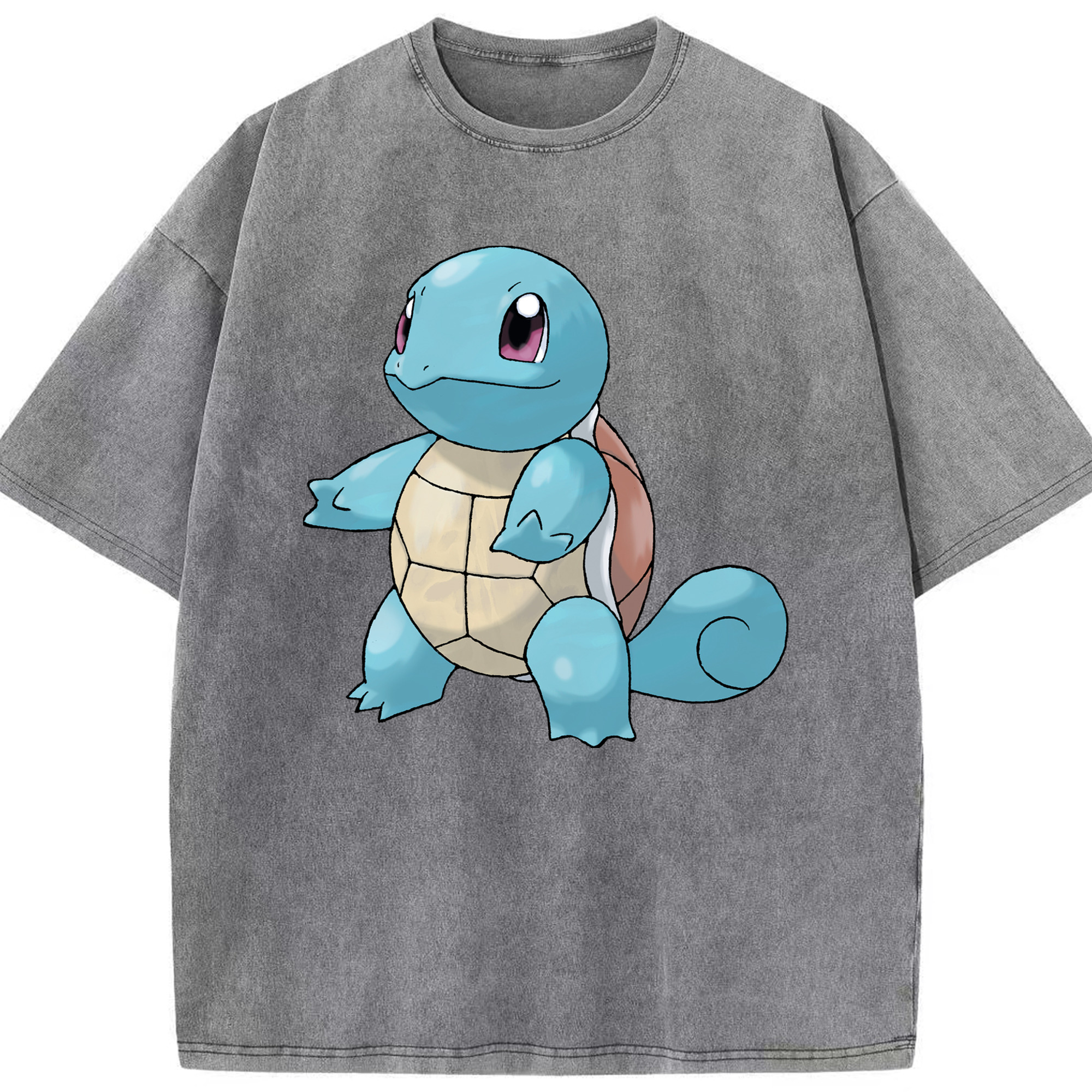 （画像用） ポケットモンスター Pokémon 綿100% ヴィンテージ風 半袖Tシャツ（フロントプリント）