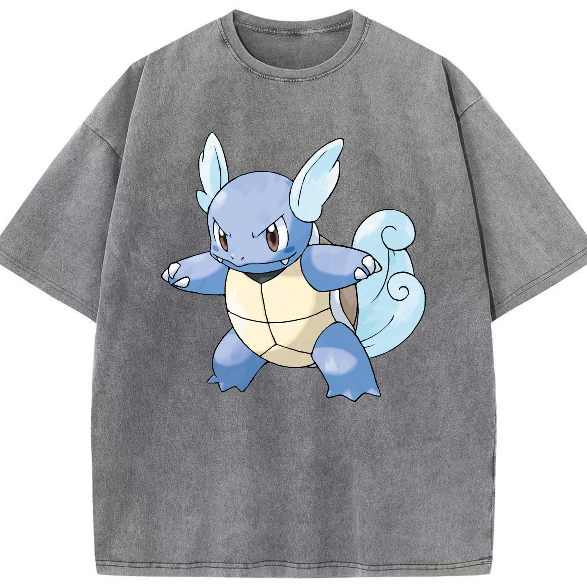 （画像用） ポケットモンスター Pokémon 綿100% ヴィンテージ風 半袖Tシャツ（フロントプリント）