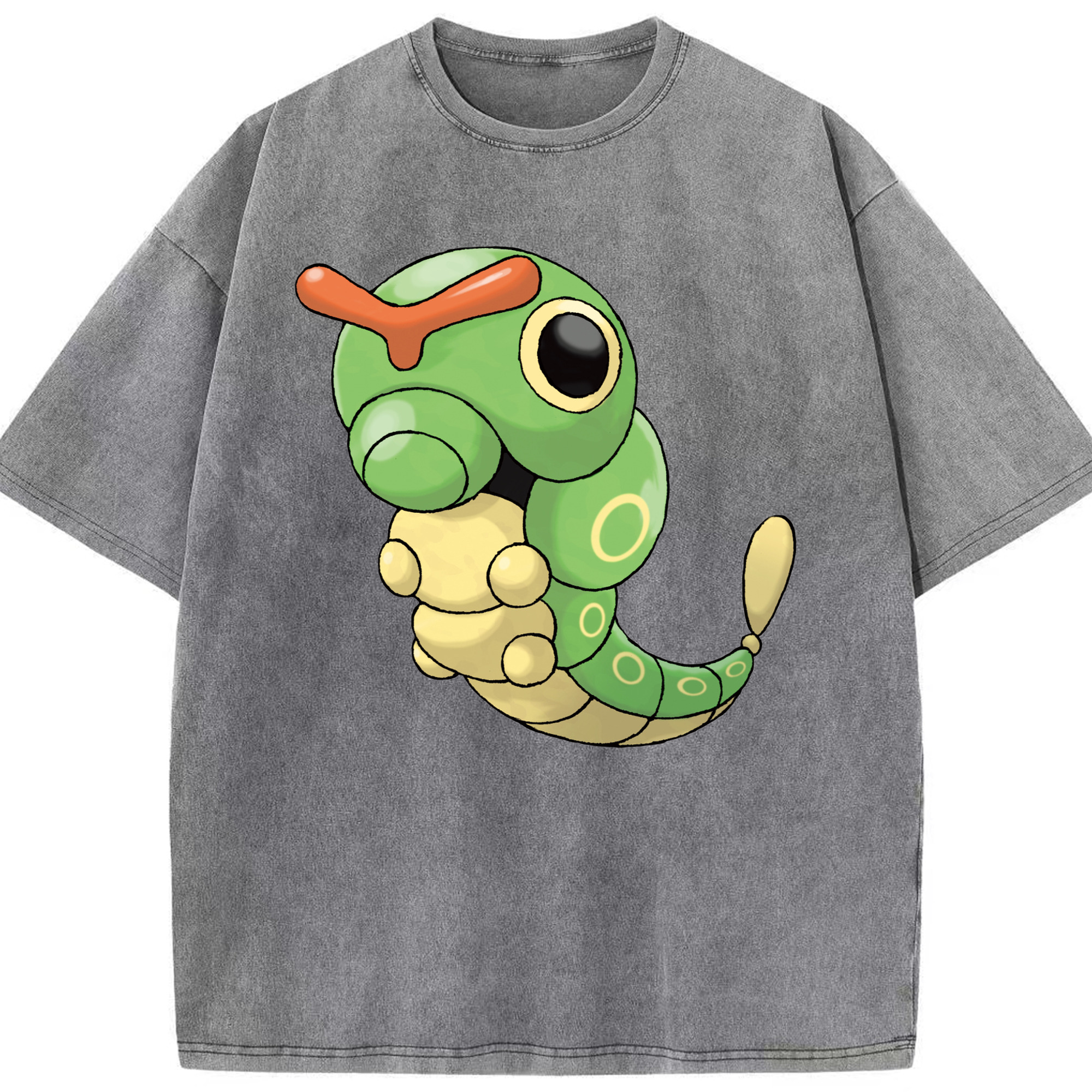 （画像用） ポケットモンスター Pokémon 綿100% ヴィンテージ風 半袖Tシャツ（フロントプリント）