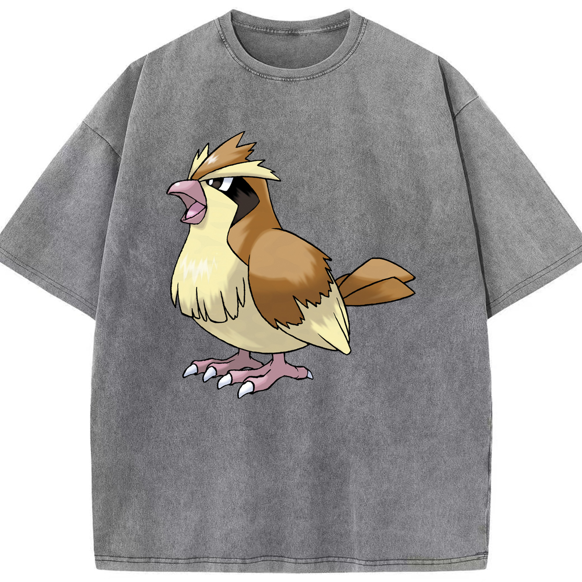（画像用） ポケットモンスター Pokémon 綿100% ヴィンテージ風 半袖Tシャツ（フロントプリント）