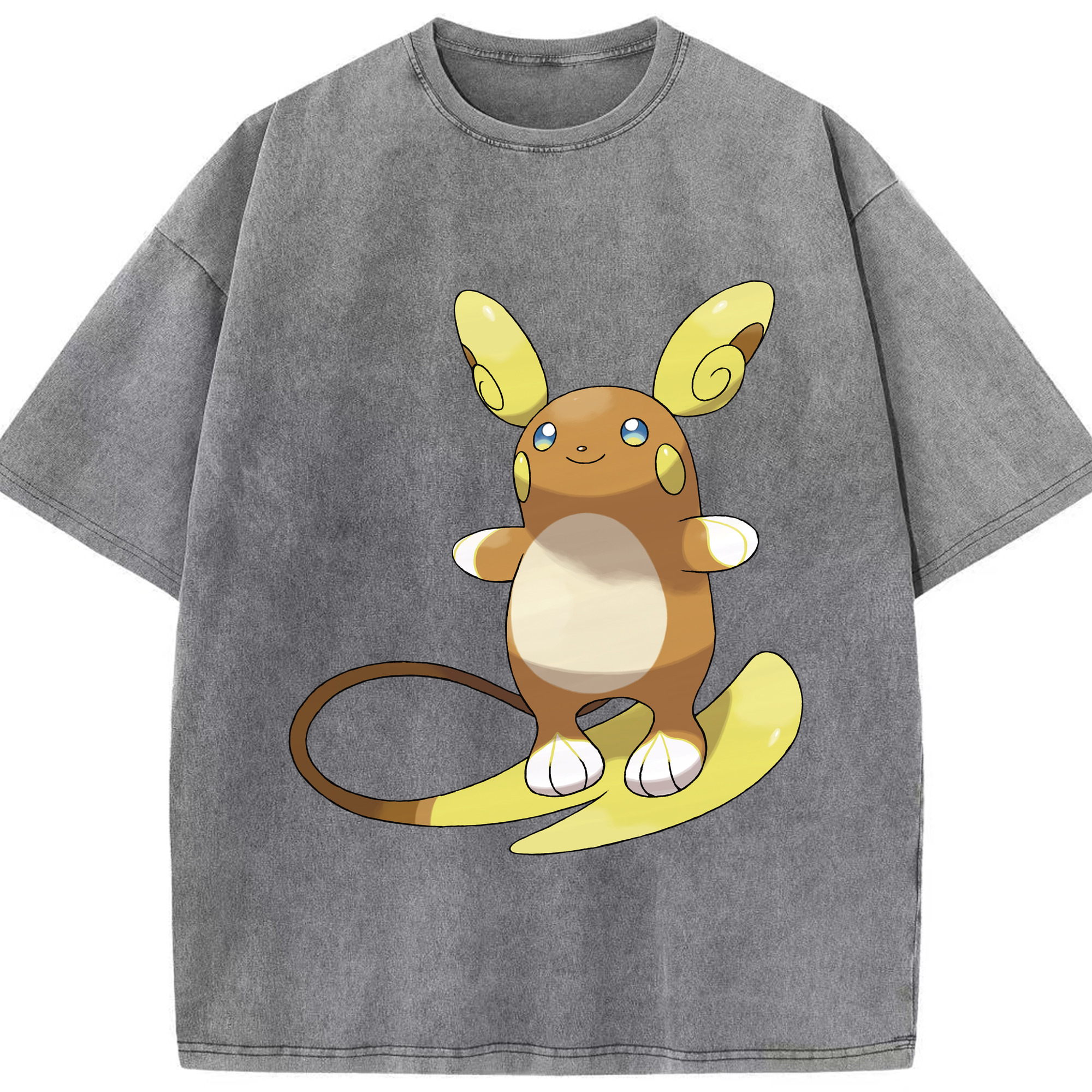 （画像用） ポケットモンスター Pokémon 綿100% ヴィンテージ風 半袖Tシャツ（フロントプリント）