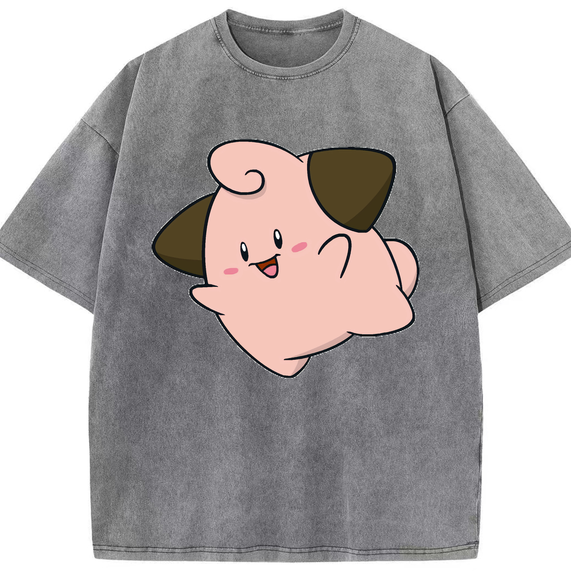（画像用） ポケットモンスター Pokémon 綿100% ヴィンテージ風 半袖Tシャツ（フロントプリント）