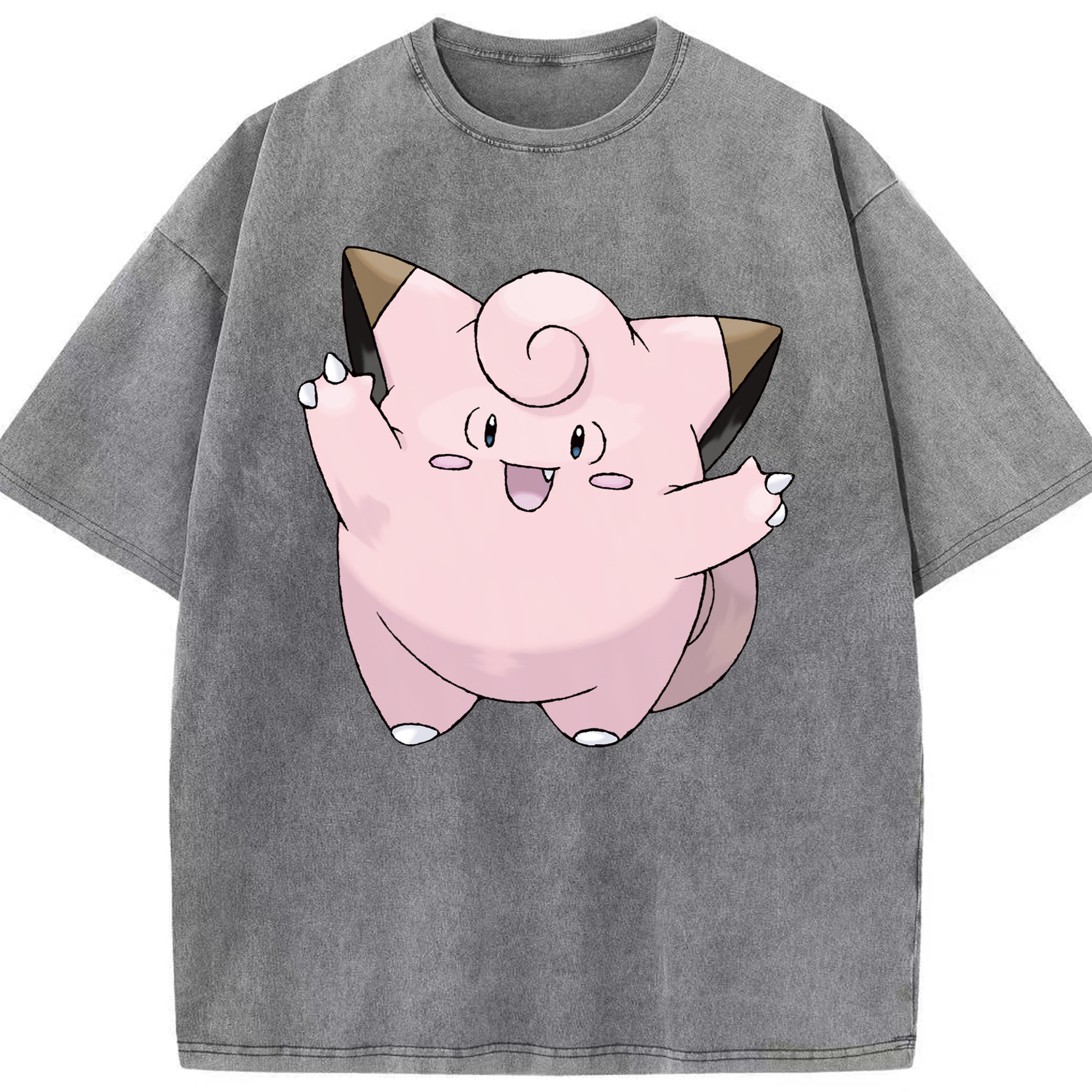 （画像用） ポケットモンスター Pokémon 綿100% ヴィンテージ風 半袖Tシャツ（フロントプリント）