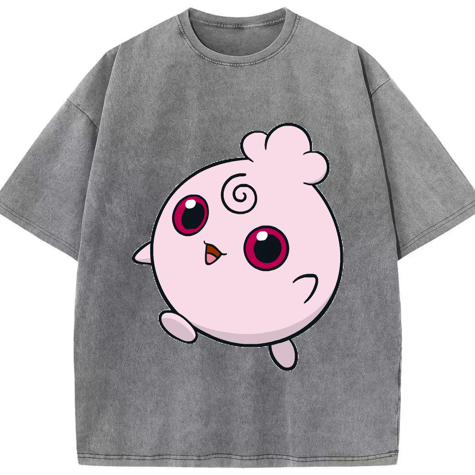 （画像用） ポケットモンスター Pokémon 綿100% ヴィンテージ風 半袖Tシャツ（フロントプリント）