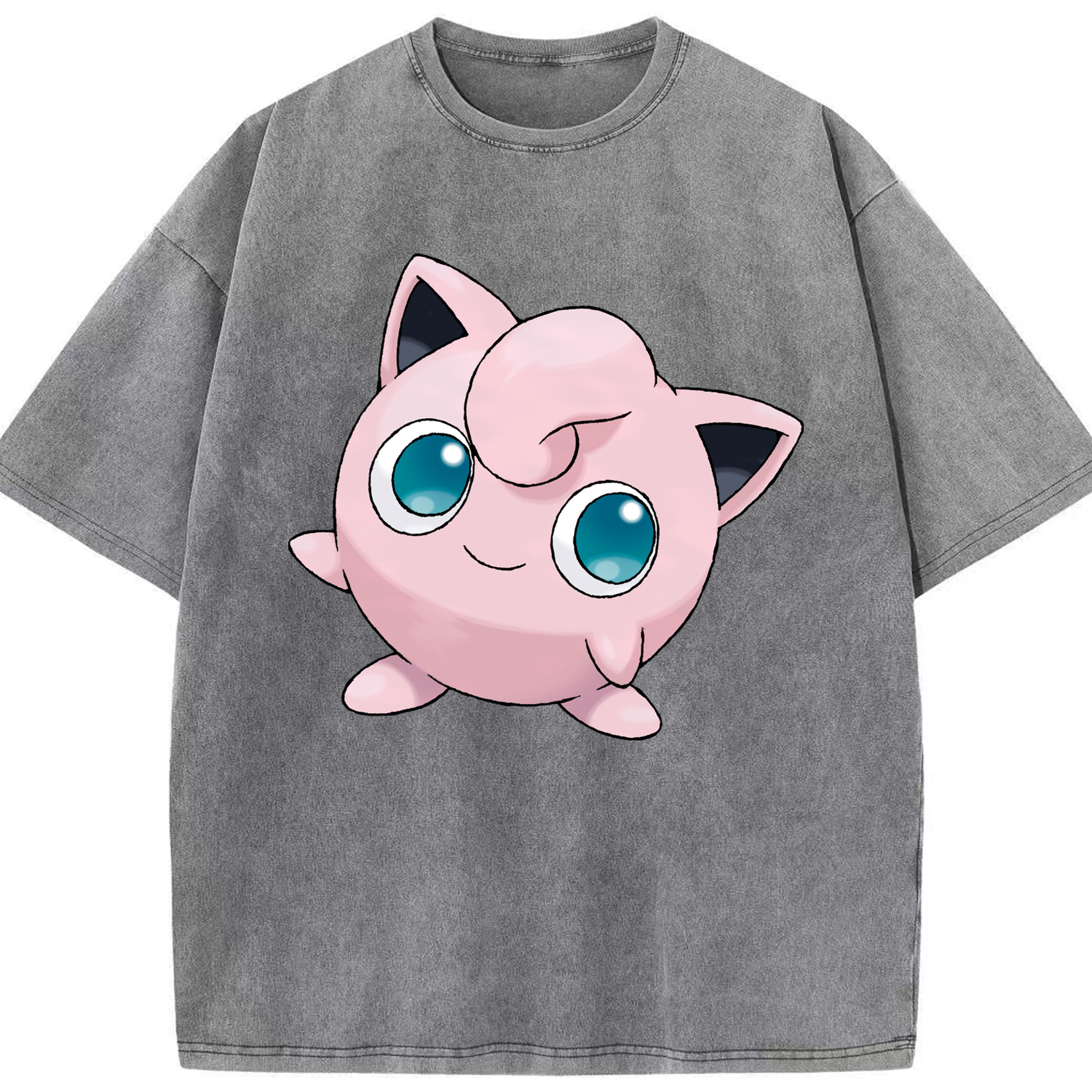 （画像用） ポケットモンスター Pokémon 綿100% ヴィンテージ風 半袖Tシャツ（フロントプリント）