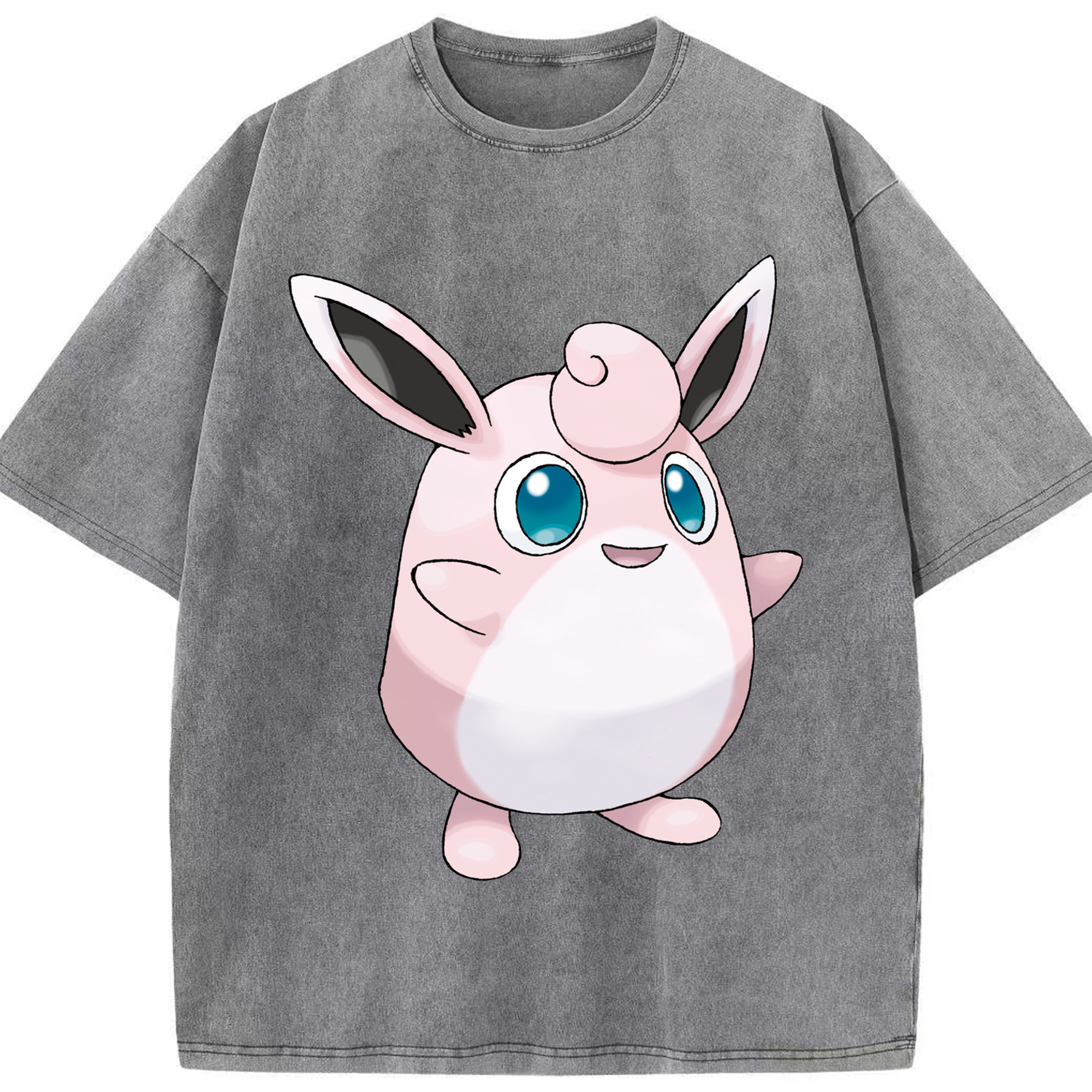 （画像用） ポケットモンスター Pokémon 綿100% ヴィンテージ風 半袖Tシャツ（フロントプリント）