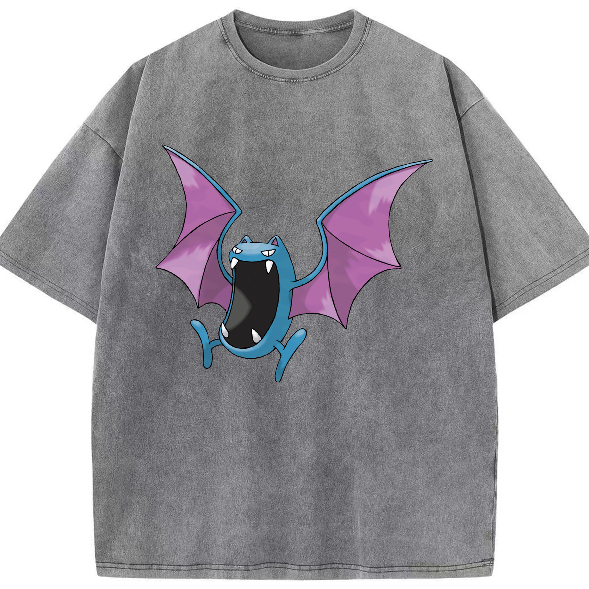 （画像用） ポケットモンスター Pokémon 綿100% ヴィンテージ風 半袖Tシャツ（フロントプリント）