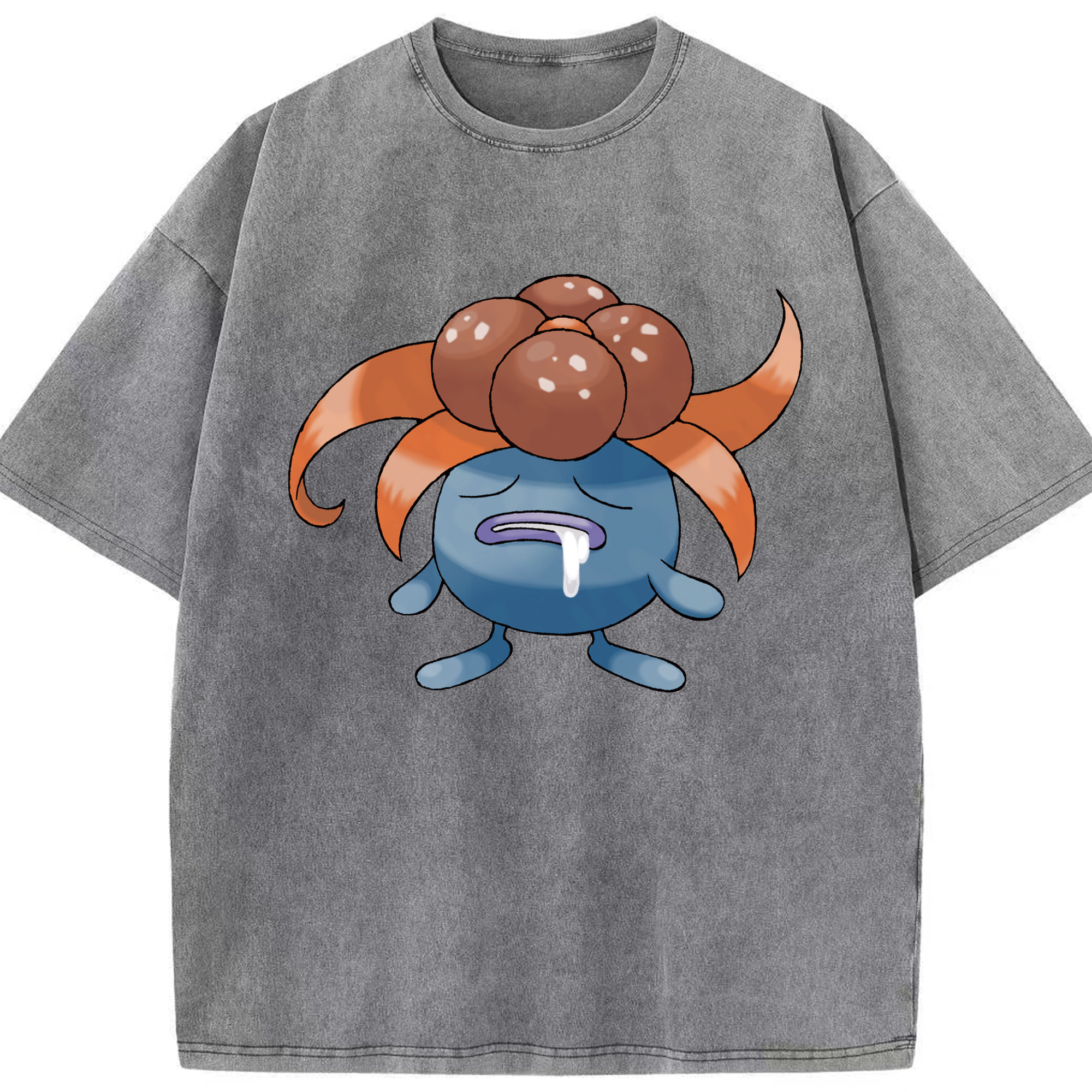 （画像用） ポケットモンスター Pokémon 綿100% ヴィンテージ風 半袖Tシャツ（フロントプリント）