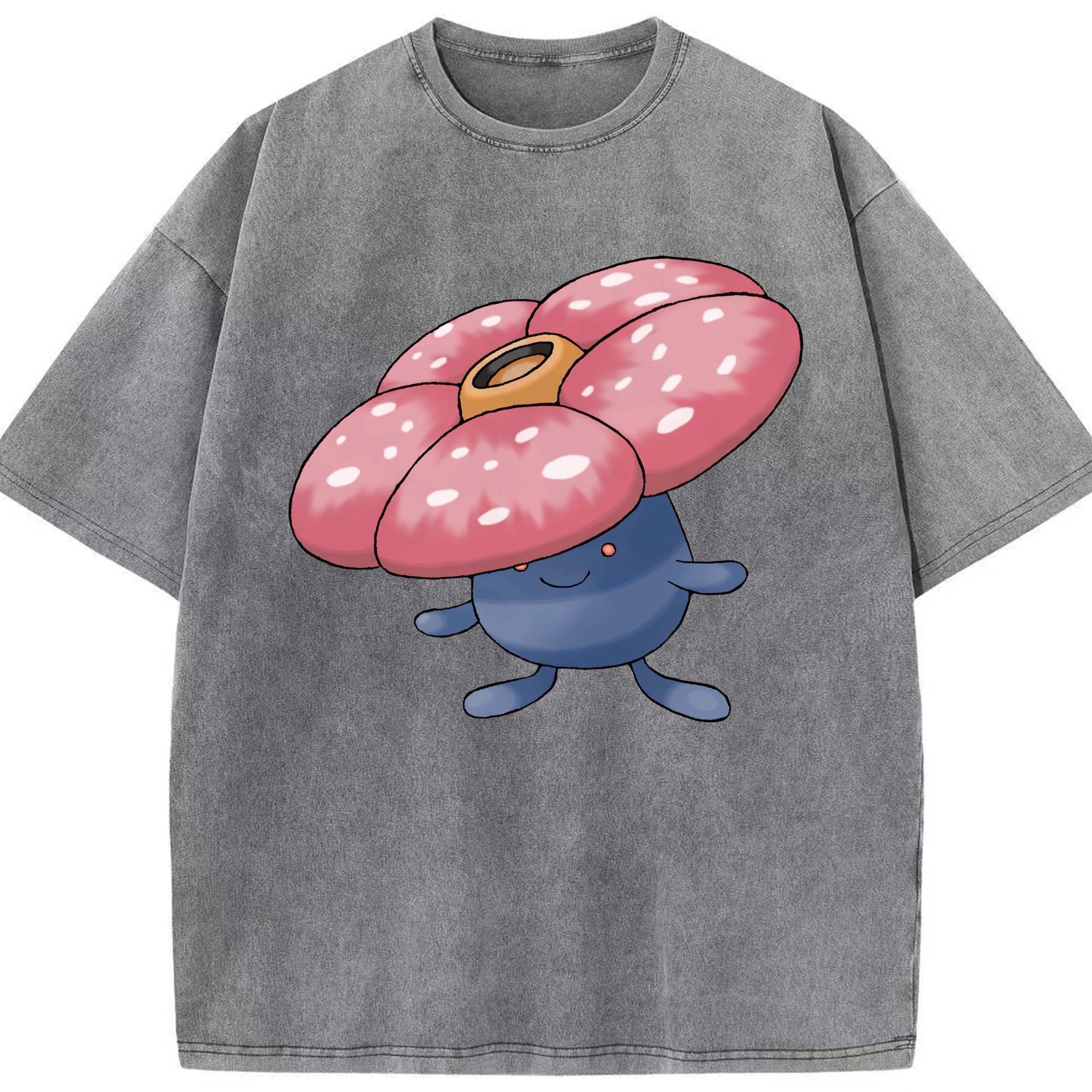 （画像用） ポケットモンスター Pokémon 綿100% ヴィンテージ風 半袖Tシャツ（フロントプリント）