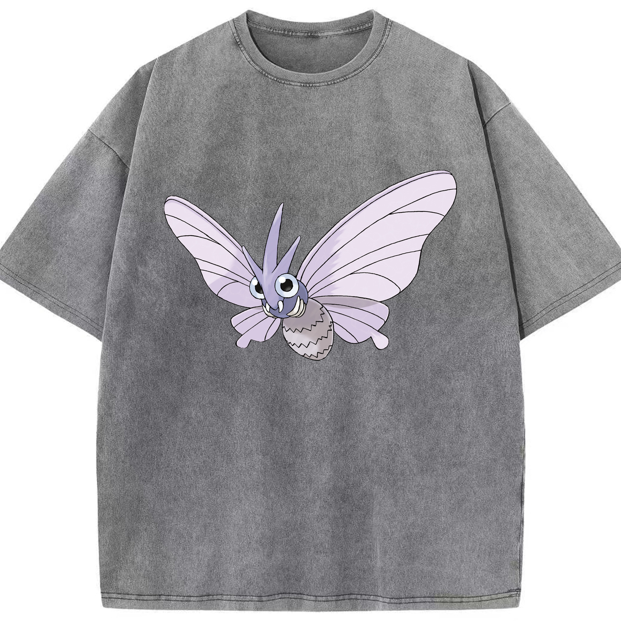 （画像用） ポケットモンスター Pokémon 綿100% ヴィンテージ風 半袖Tシャツ（フロントプリント）