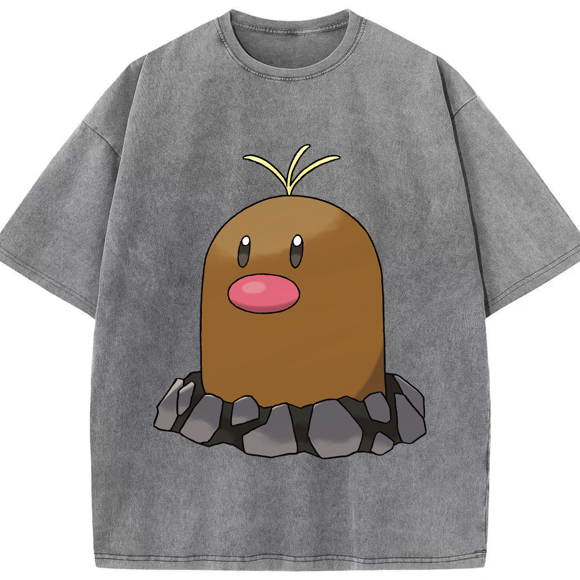 （画像用） ポケットモンスター Pokémon 綿100% ヴィンテージ風 半袖Tシャツ（フロントプリント）
