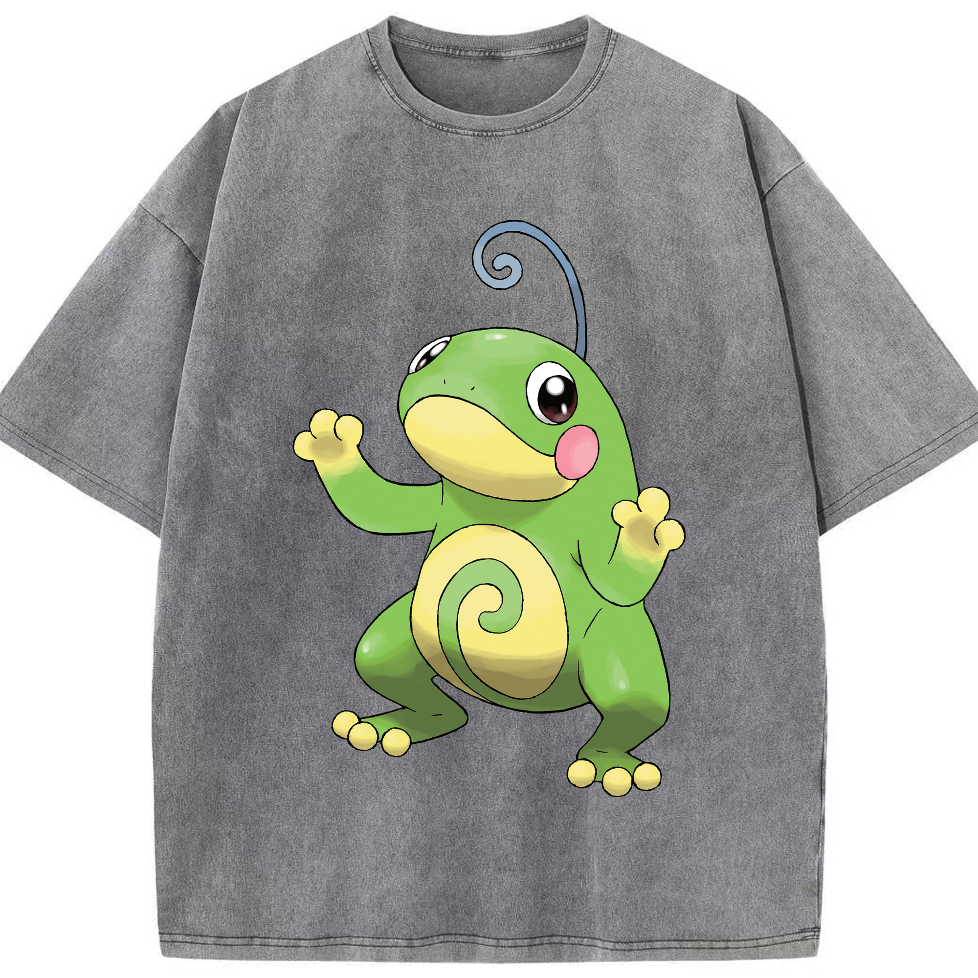 （画像用） ポケットモンスター Pokémon 綿100% ヴィンテージ風 半袖Tシャツ（フロントプリント）