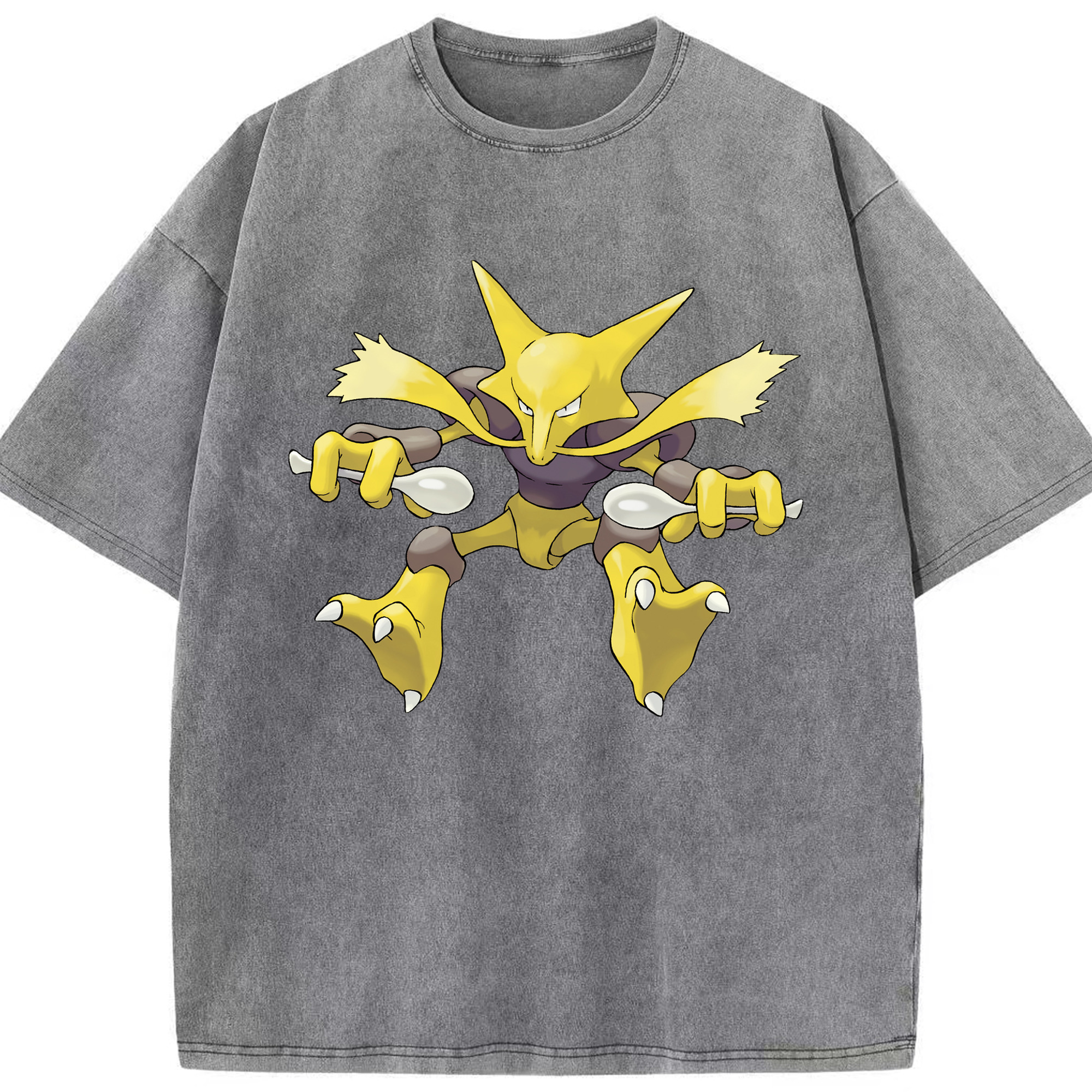 （画像用） ポケットモンスター Pokémon 綿100% ヴィンテージ風 半袖Tシャツ（フロントプリント）