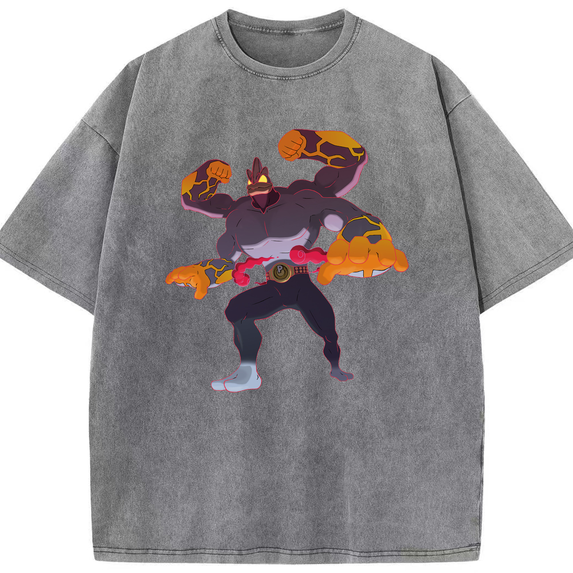 （画像用） ポケットモンスター Pokémon 綿100% ヴィンテージ風 半袖Tシャツ（フロントプリント）