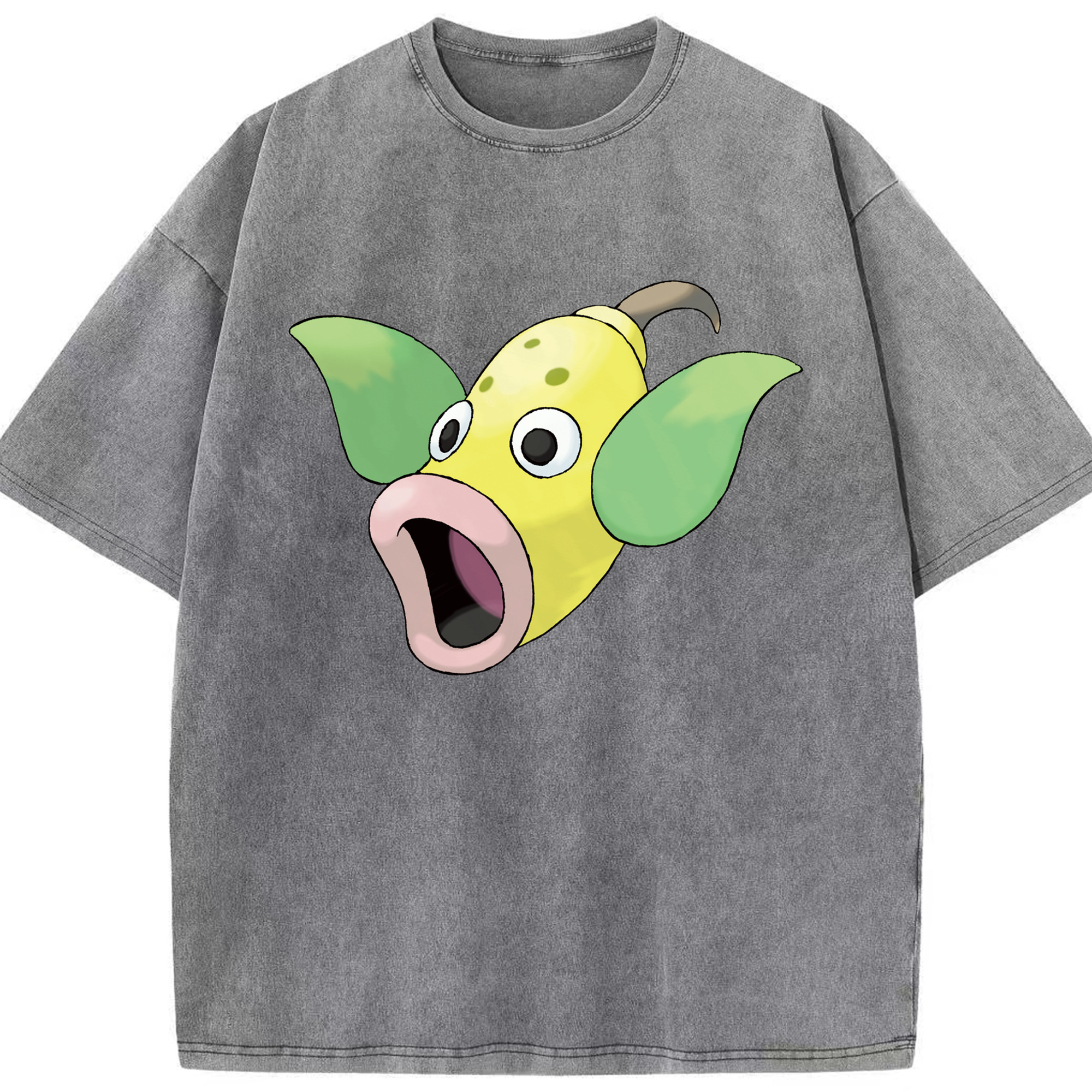 （画像用） ポケットモンスター Pokémon 綿100% ヴィンテージ風 半袖Tシャツ（フロントプリント）