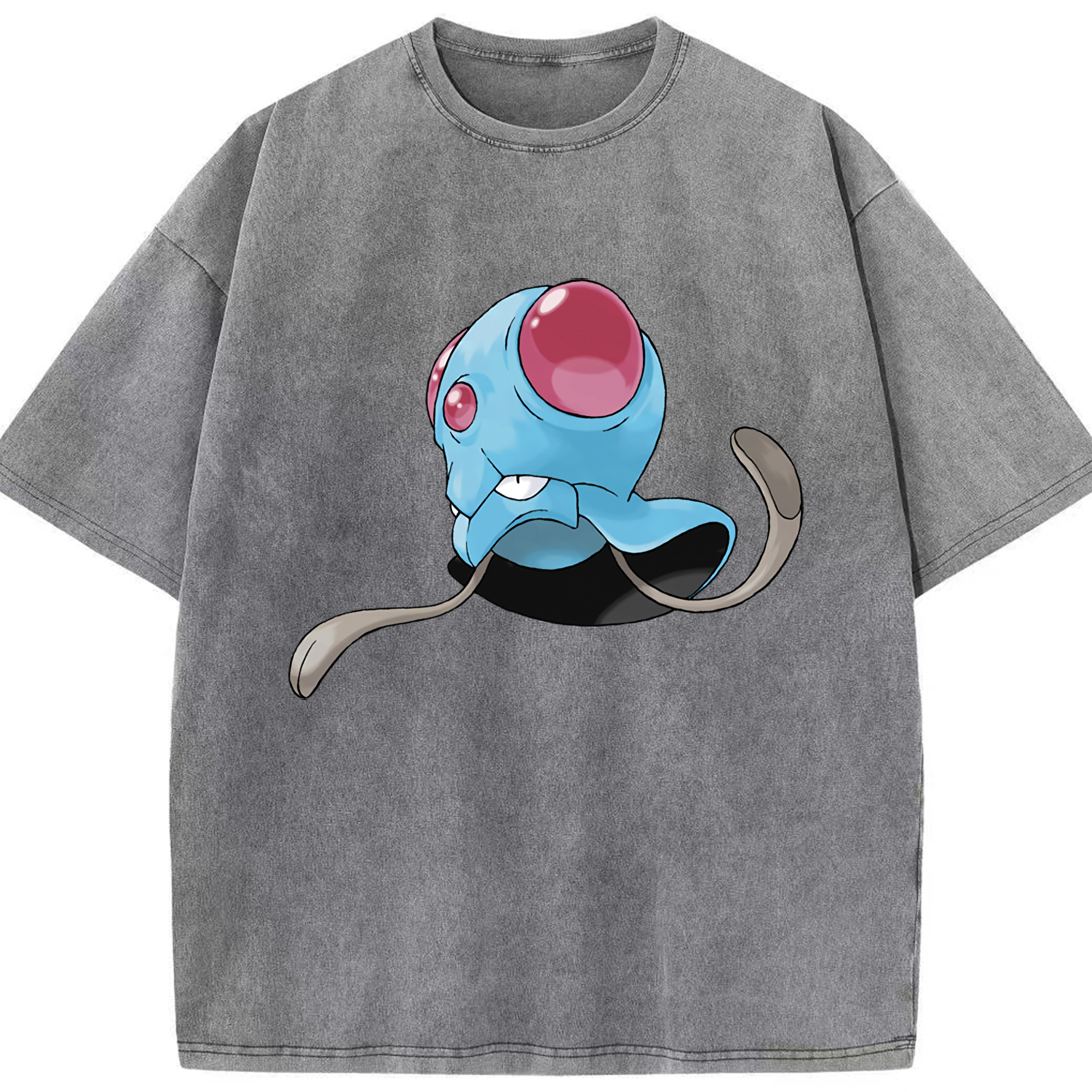 （画像用） ポケットモンスター Pokémon 綿100% ヴィンテージ風 半袖Tシャツ（フロントプリント）