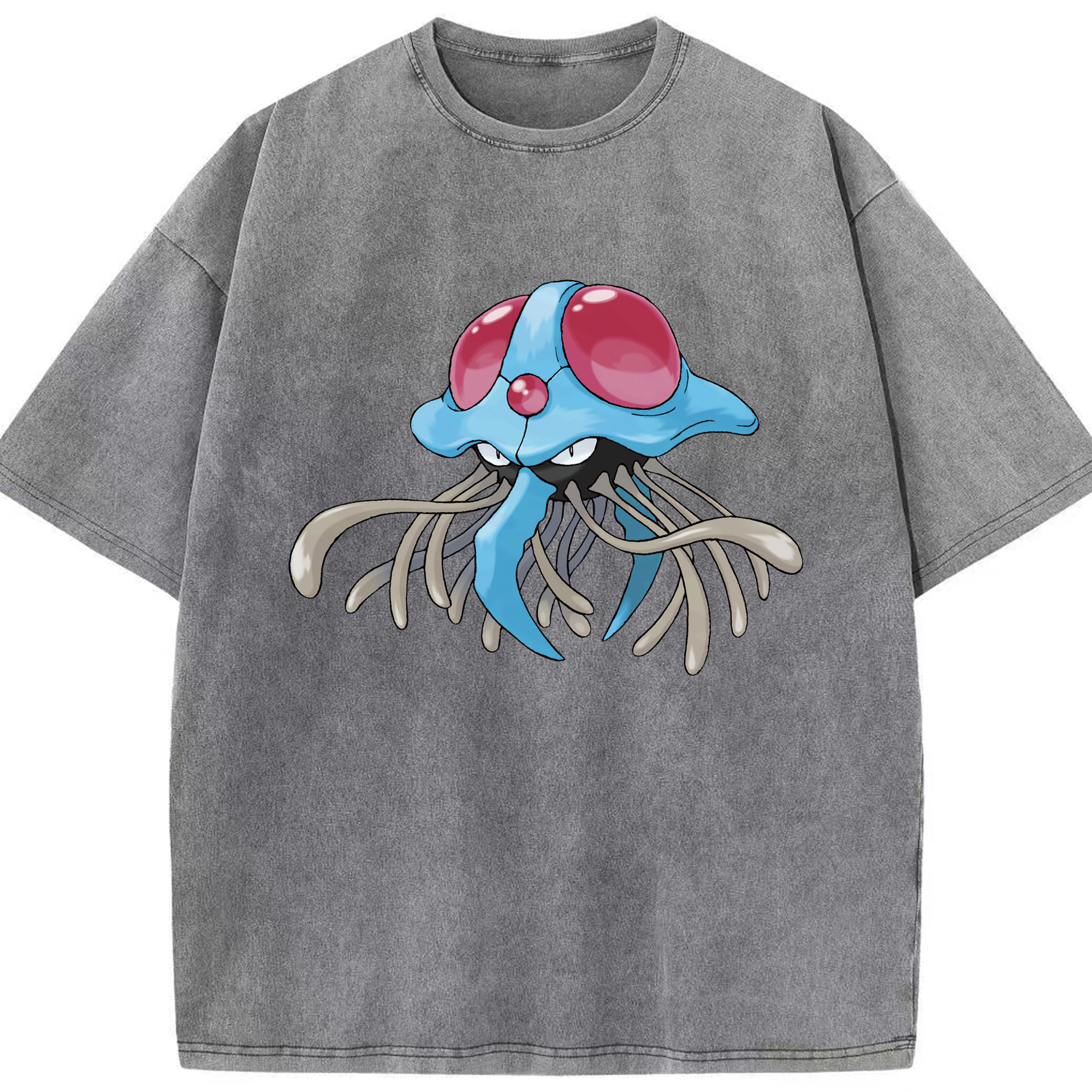 （画像用） ポケットモンスター Pokémon 綿100% ヴィンテージ風 半袖Tシャツ（フロントプリント）