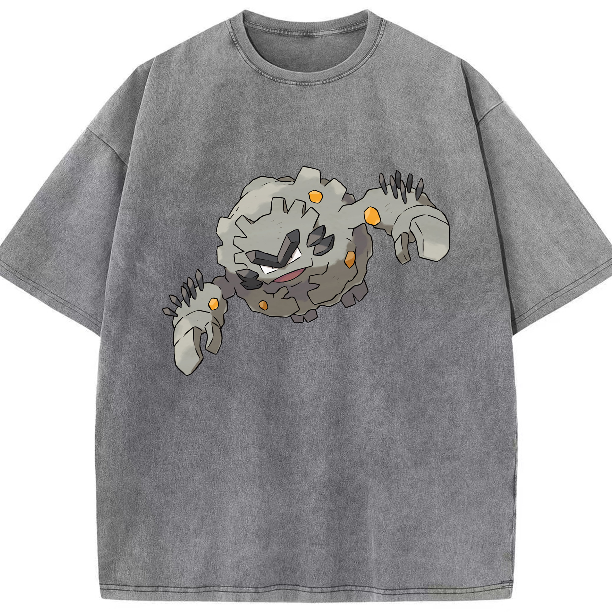 （画像用） ポケットモンスター Pokémon 綿100% ヴィンテージ風 半袖Tシャツ（フロントプリント）