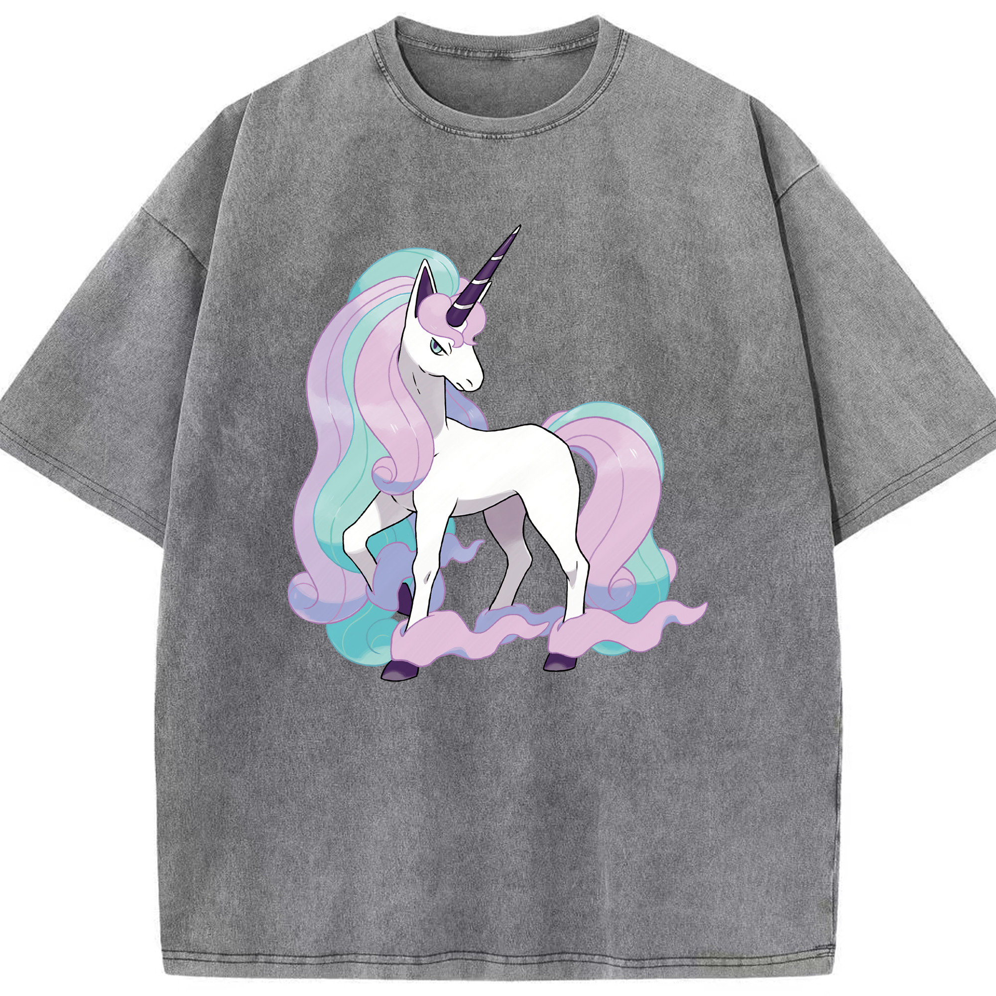 （画像用） ポケットモンスター Pokémon 綿100% ヴィンテージ風 半袖Tシャツ（フロントプリント）