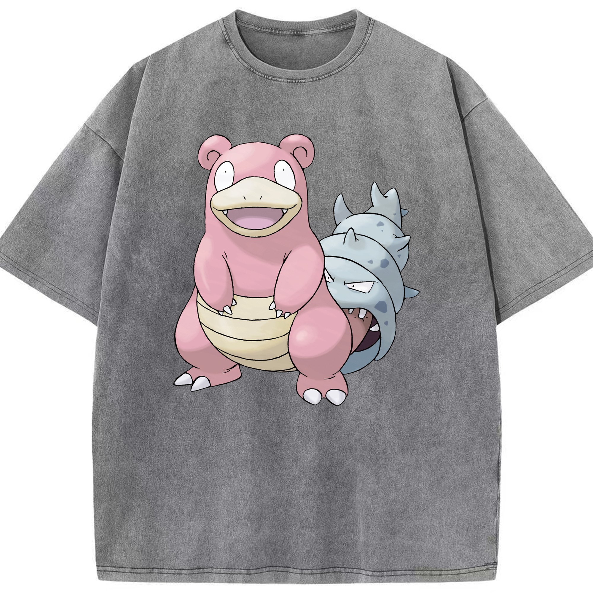 （画像用） ポケットモンスター Pokémon 綿100% ヴィンテージ風 半袖Tシャツ（フロントプリント）