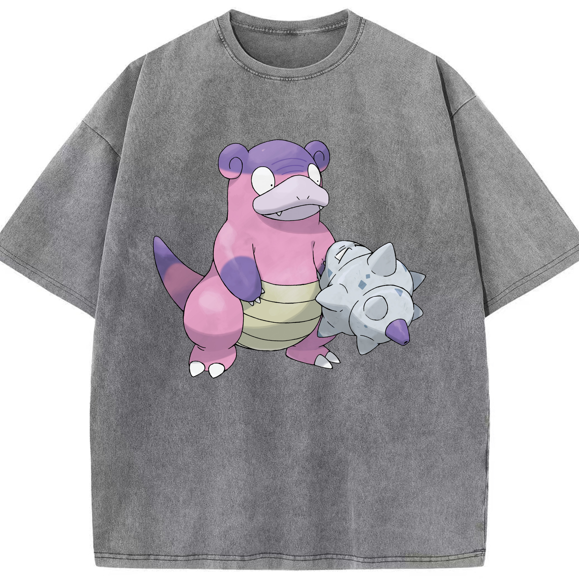 （画像用） ポケットモンスター Pokémon 綿100% ヴィンテージ風 半袖Tシャツ（フロントプリント）