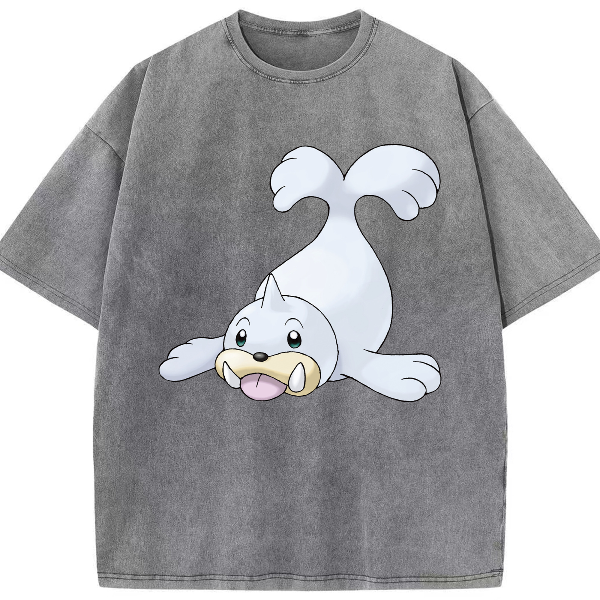 （画像用） ポケットモンスター Pokémon 綿100% ヴィンテージ風 半袖Tシャツ（フロントプリント）
