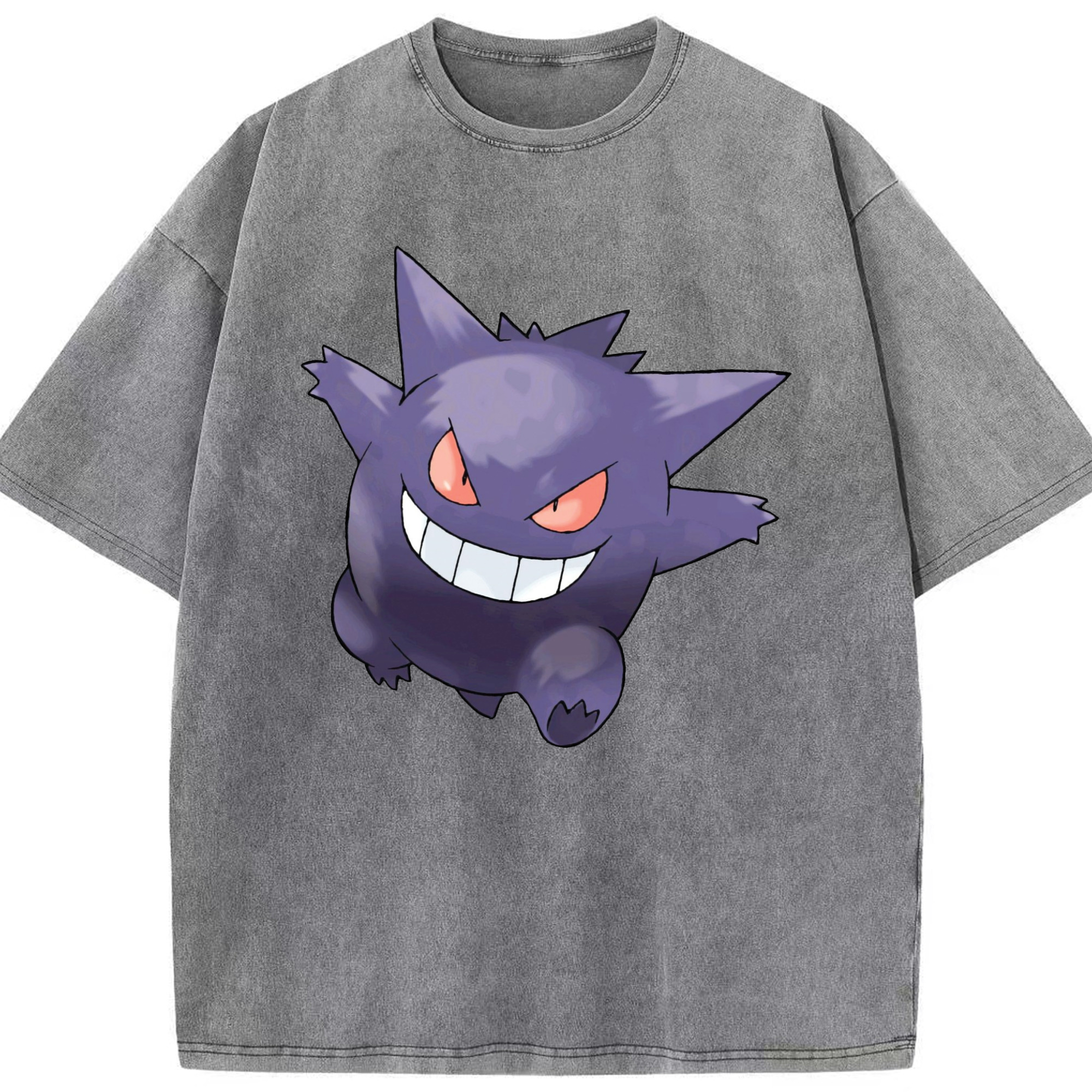 （画像用） ポケットモンスター Pokémon 綿100% ヴィンテージ風 半袖Tシャツ（フロントプリント）