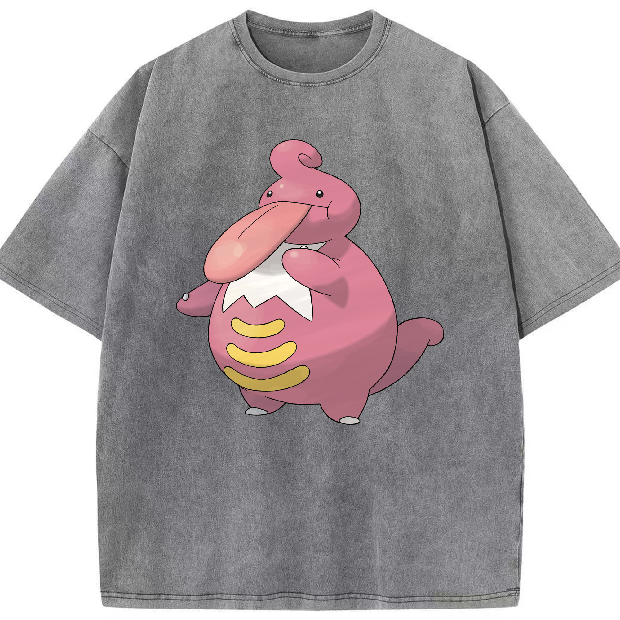 （画像用） ポケットモンスター Pokémon 綿100% ヴィンテージ風 半袖Tシャツ（フロントプリント）