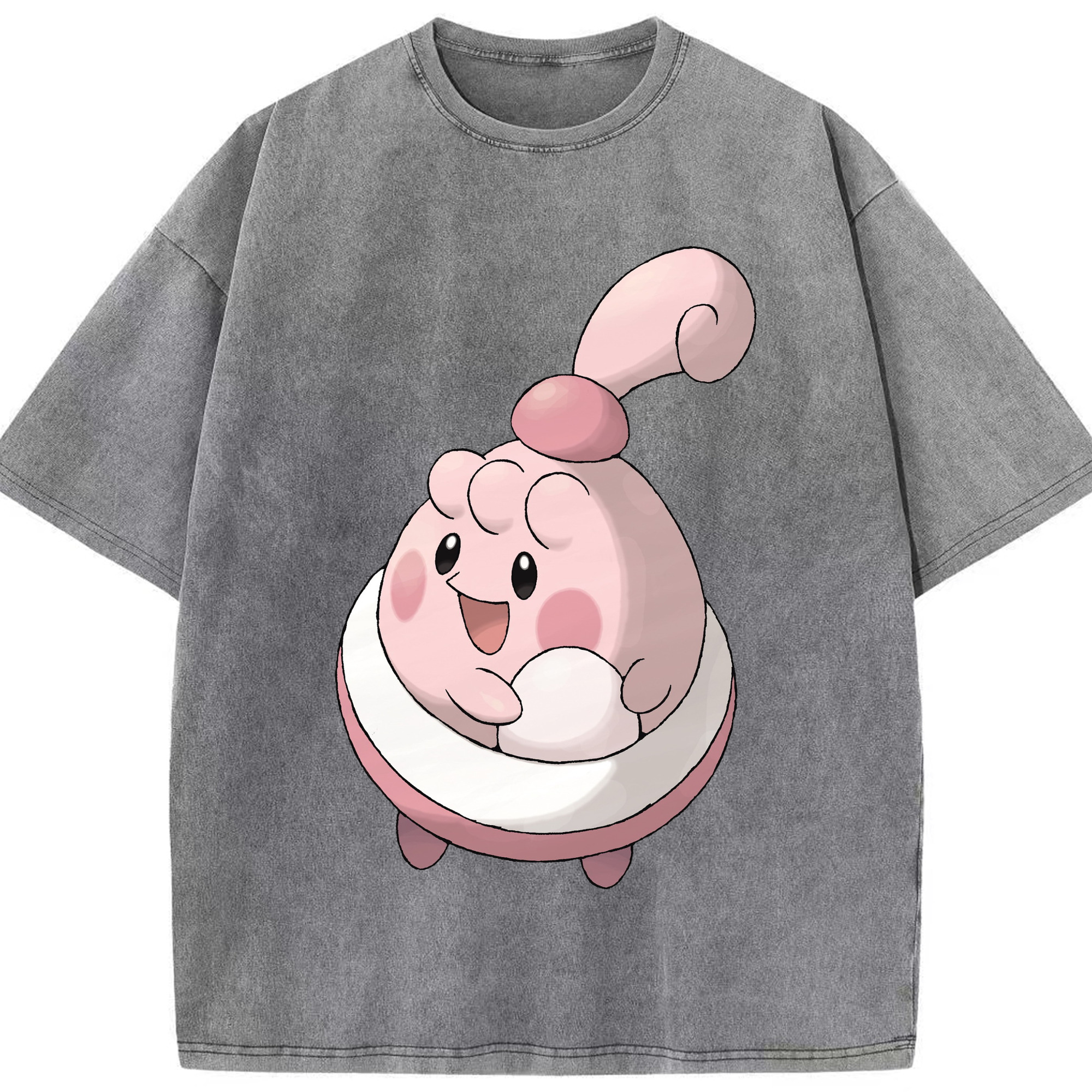 （画像用） ポケットモンスター Pokémon 綿100% ヴィンテージ風 半袖Tシャツ（フロントプリント）