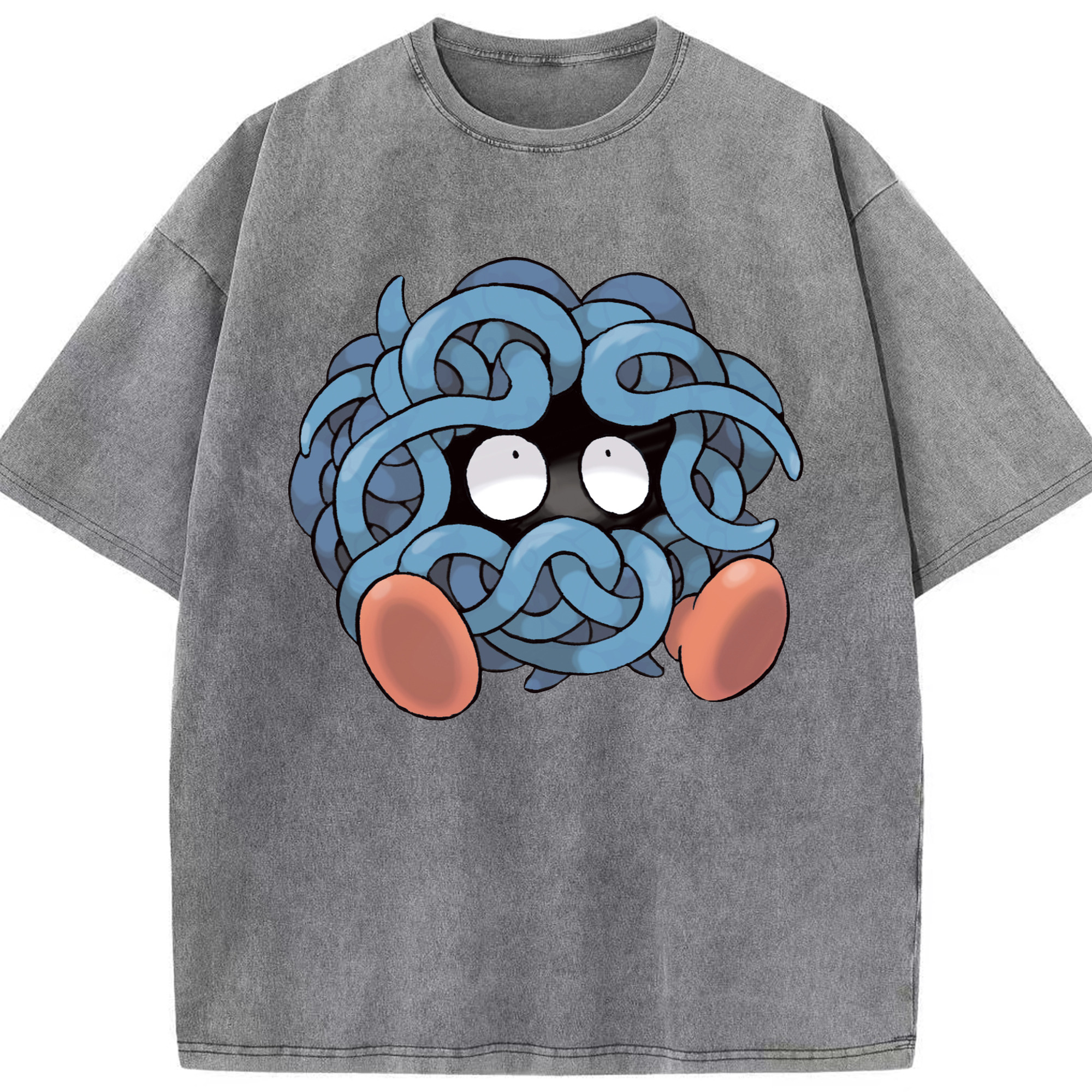 （画像用） ポケットモンスター Pokémon 綿100% ヴィンテージ風 半袖Tシャツ（フロントプリント）