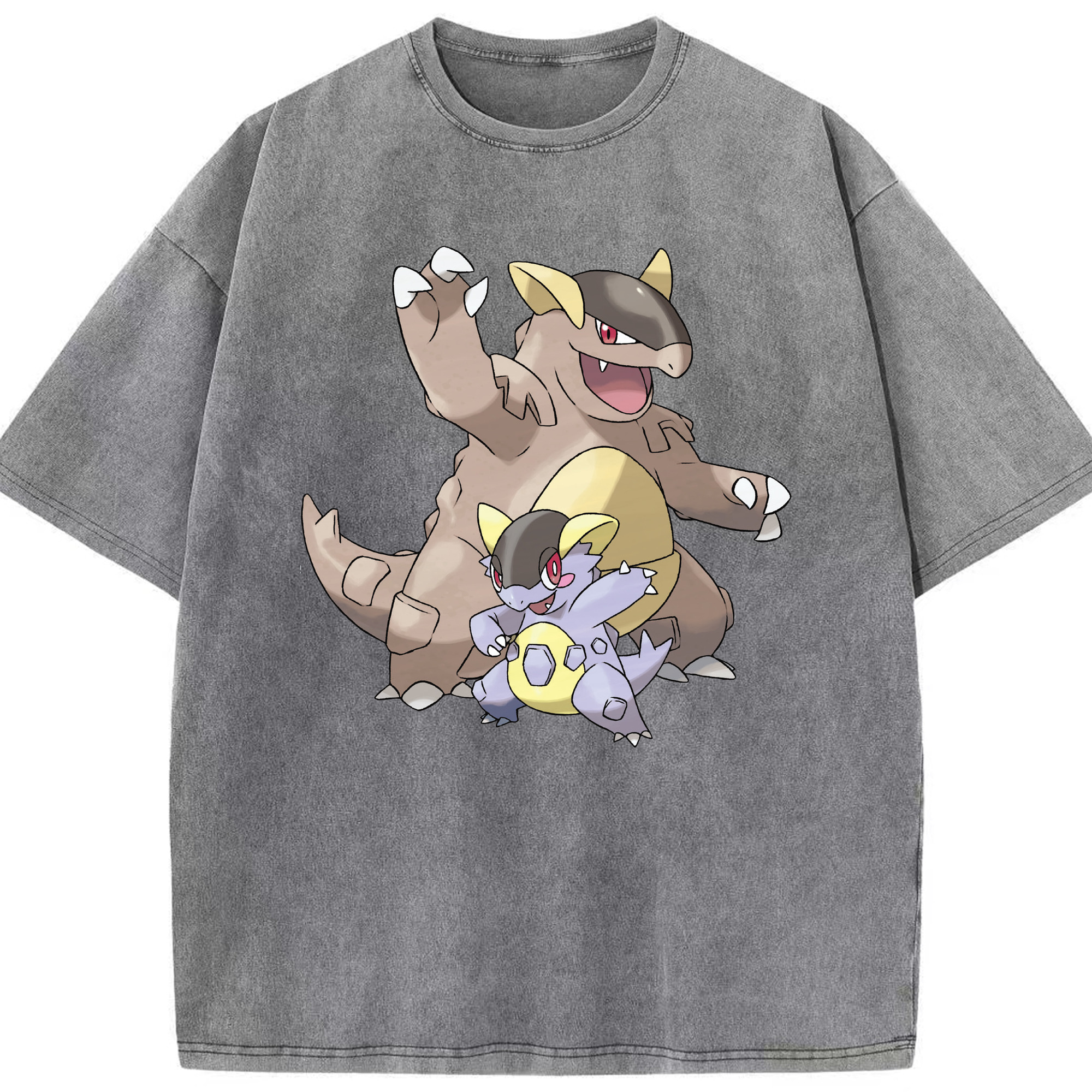 （画像用） ポケットモンスター Pokémon 綿100% ヴィンテージ風 半袖Tシャツ（フロントプリント）