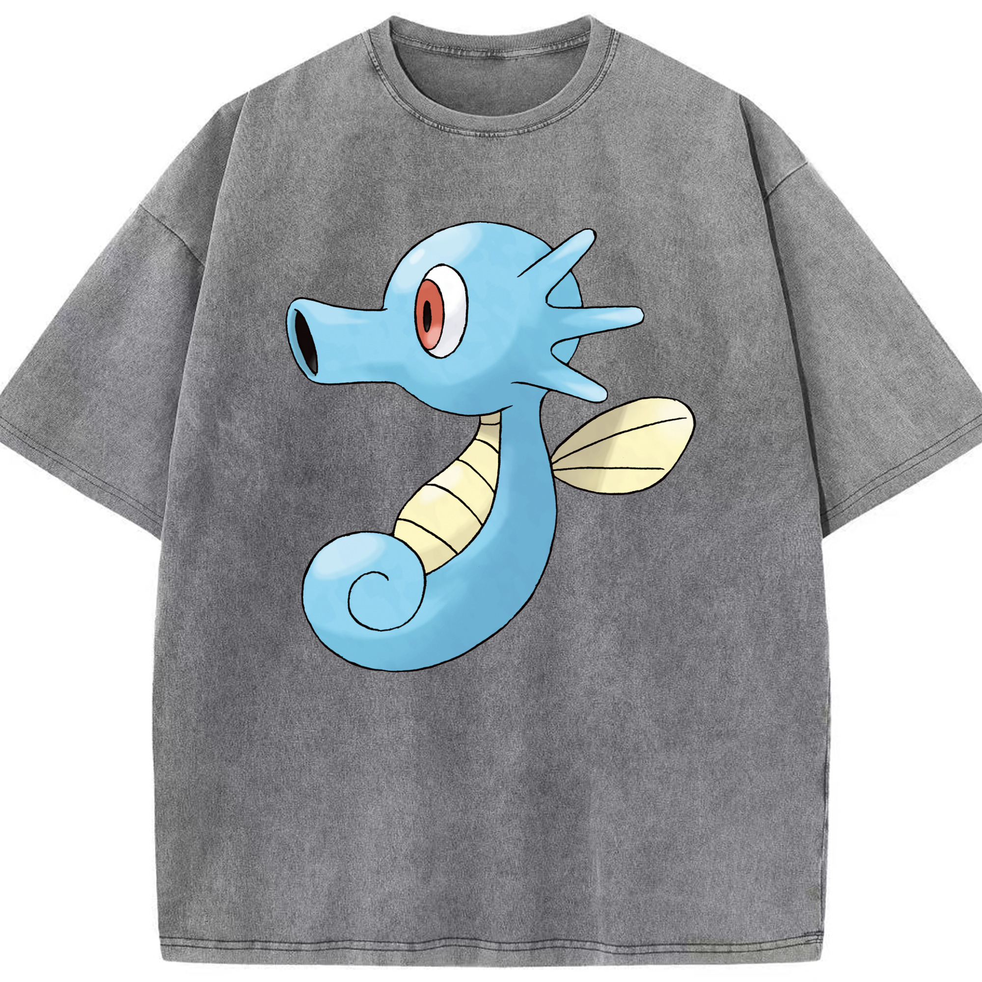 （画像用） ポケットモンスター Pokémon 綿100% ヴィンテージ風 半袖Tシャツ（フロントプリント）