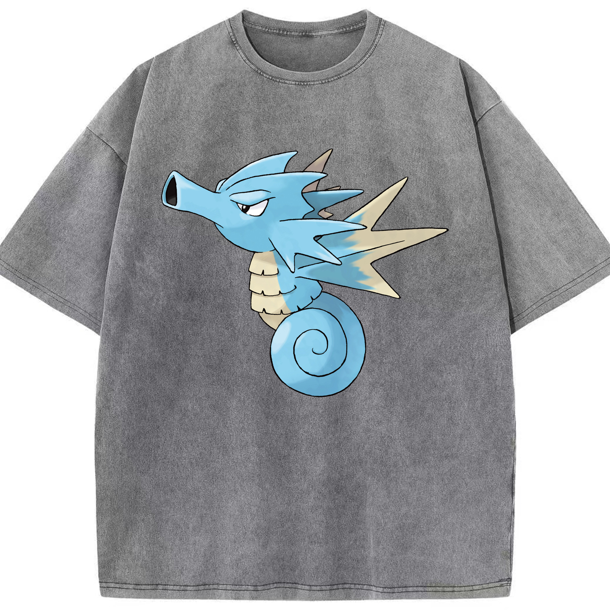 （画像用） ポケットモンスター Pokémon 綿100% ヴィンテージ風 半袖Tシャツ（フロントプリント）