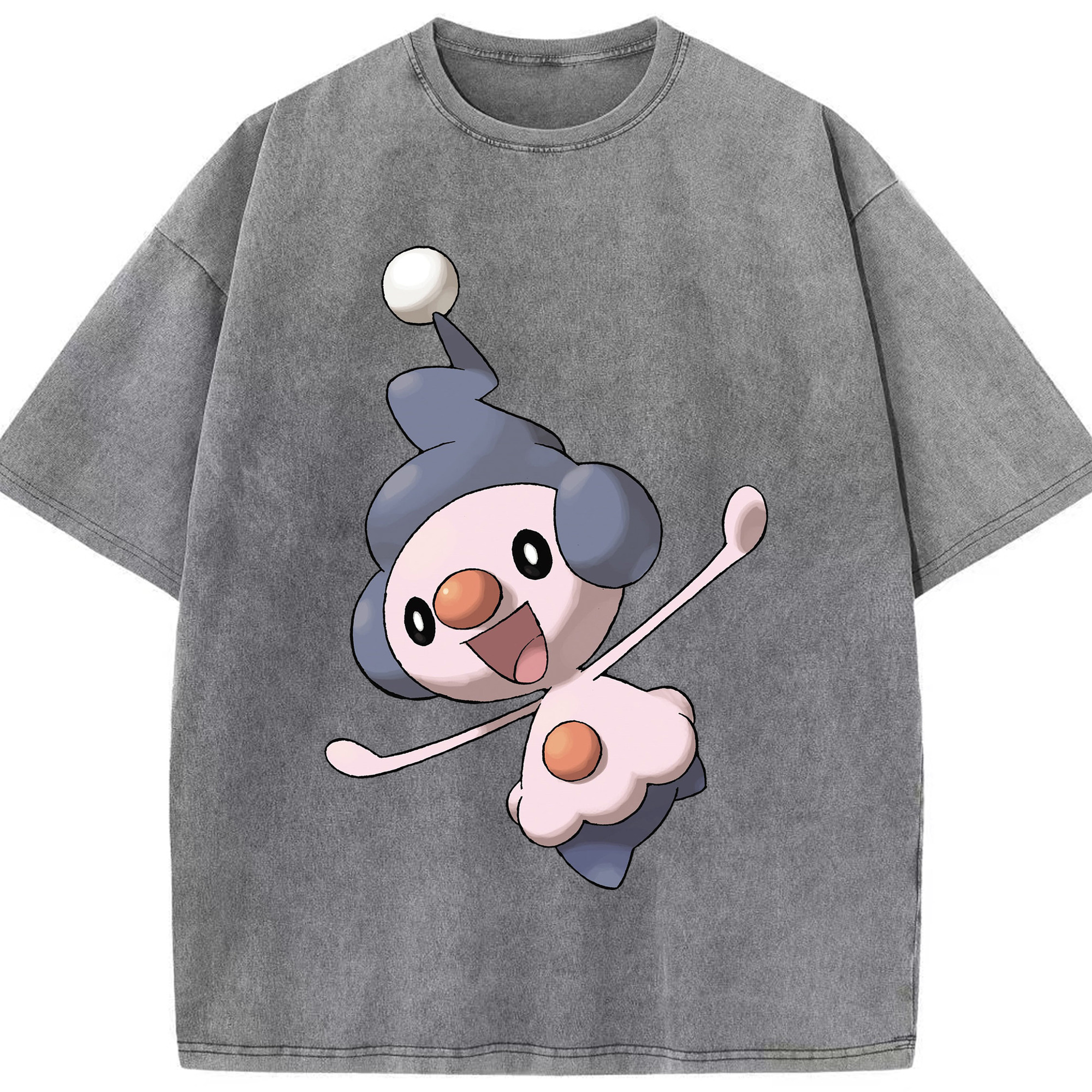 （画像用） ポケットモンスター Pokémon 綿100% ヴィンテージ風 半袖Tシャツ（フロントプリント）