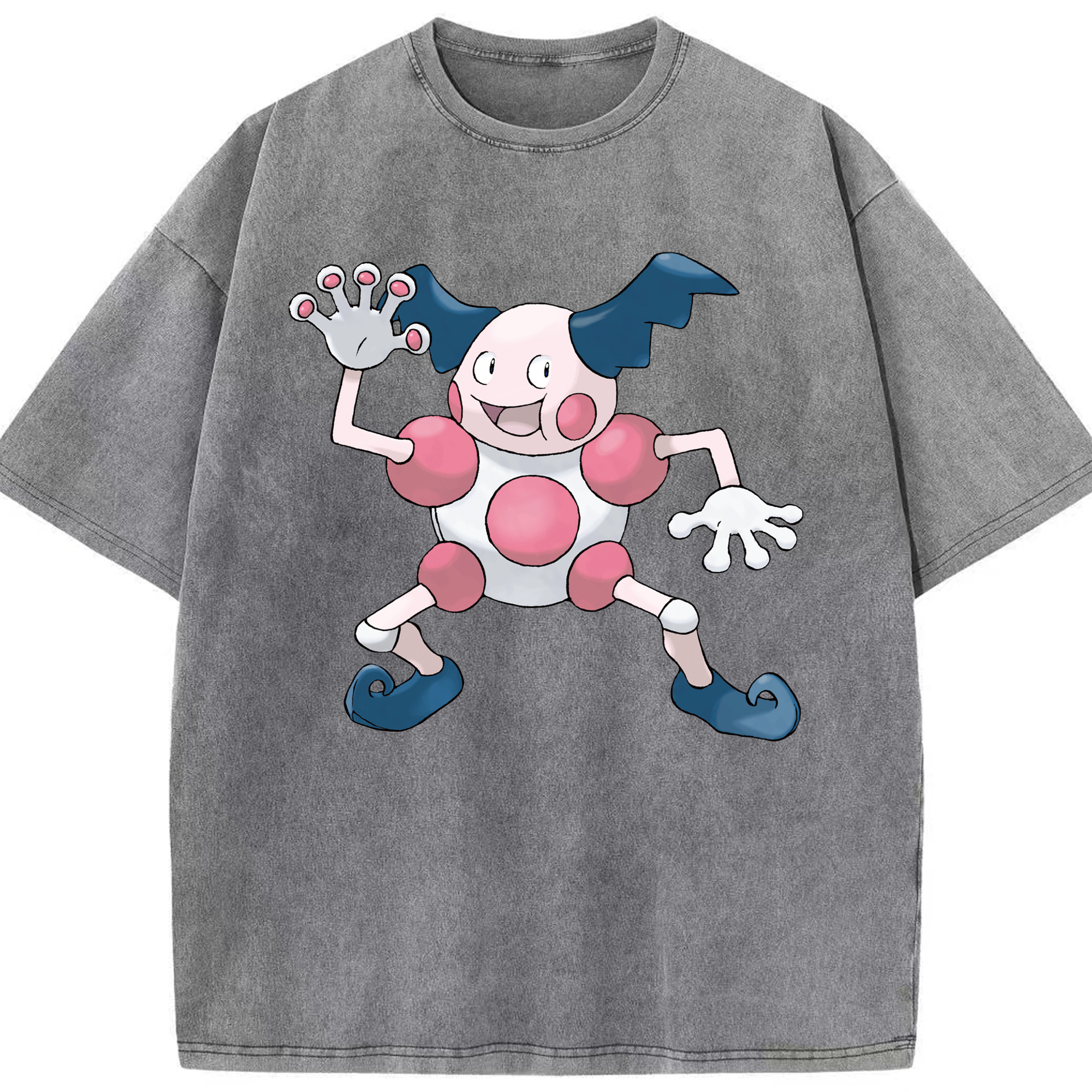 （画像用） ポケットモンスター Pokémon 綿100% ヴィンテージ風 半袖Tシャツ（フロントプリント）